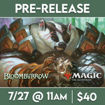 Magic: the Gathering Events 07/27 Saturday @ 11 AM - Bloomburrow Pre-Release