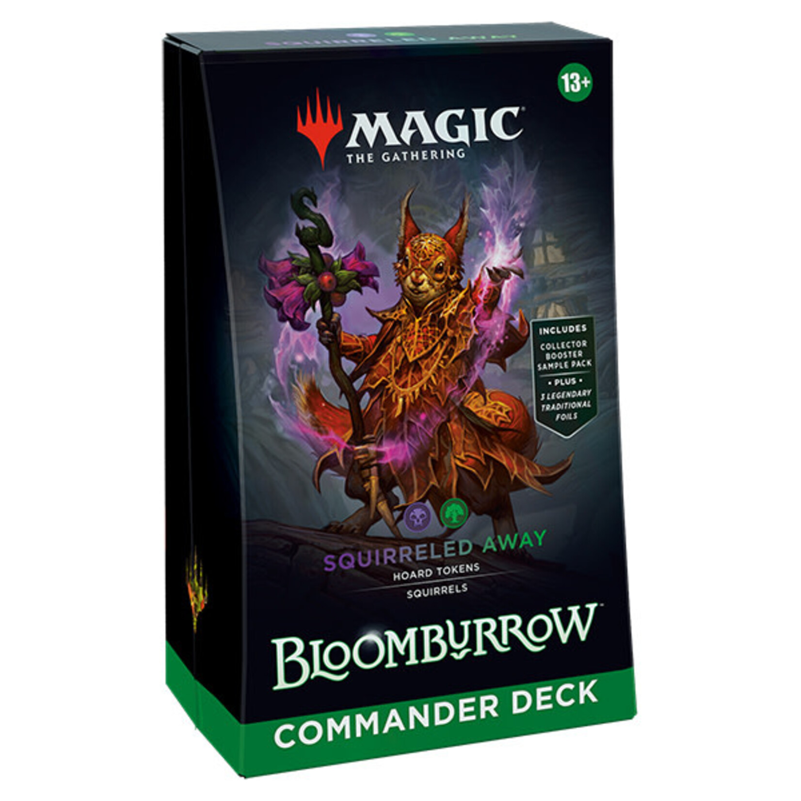 Wizards of the Coast Magic - Bloomburrow Commander Deck Squirreled Away (GB)
