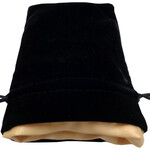 Dice bag : 4x6 Black / Gold