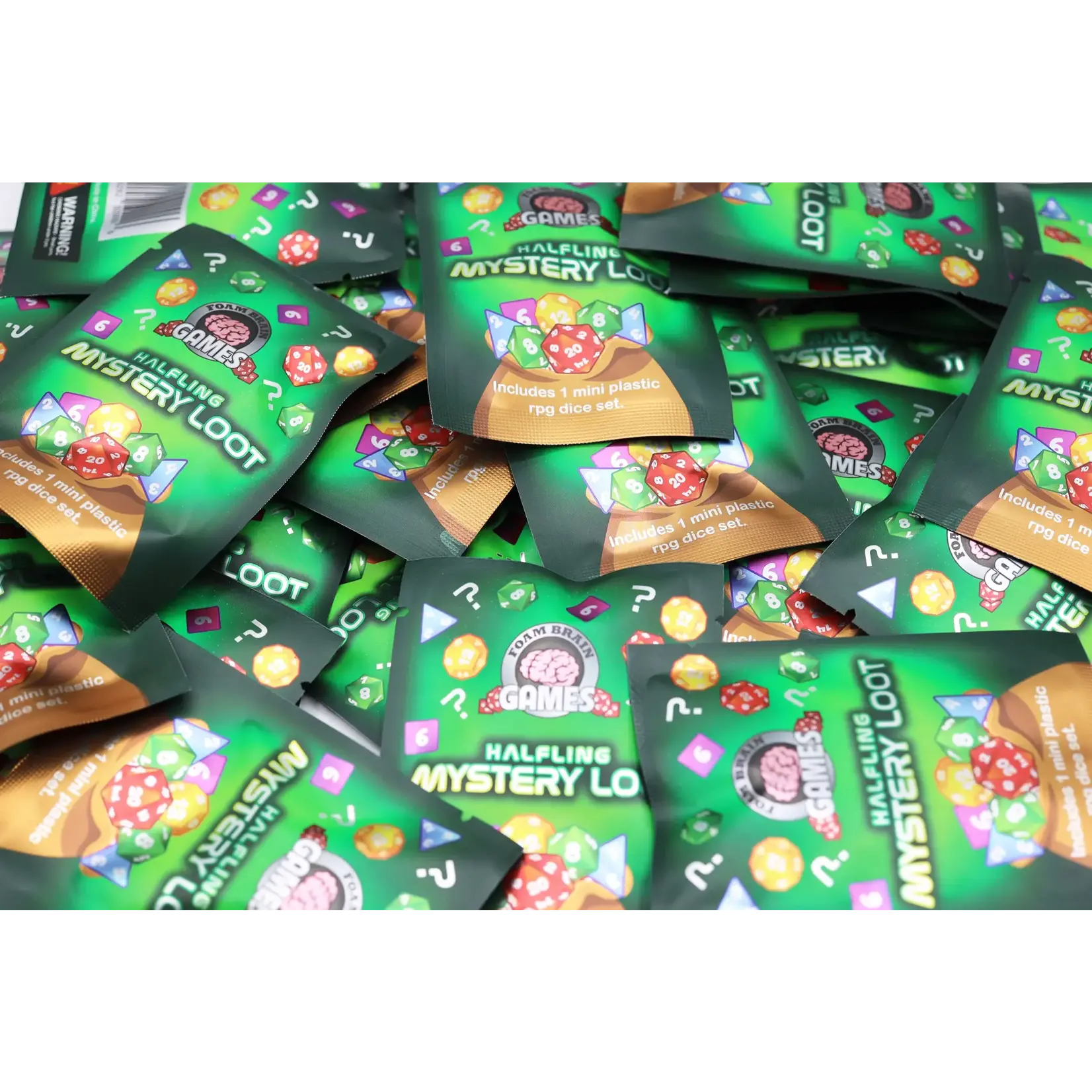 Foam Brain Games Mystery Loot: Halfling Dice