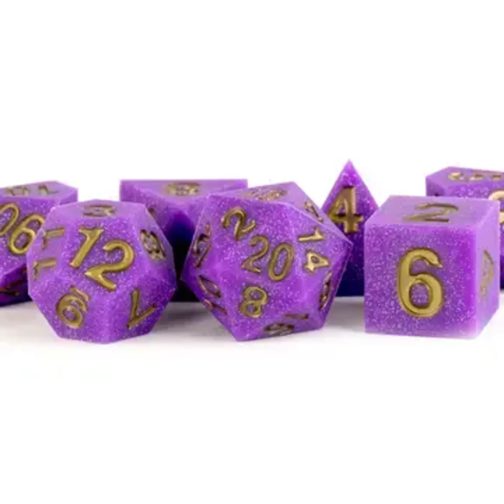 Sharp Edge Silicone Rubber Dice Set - Regal Ricochet