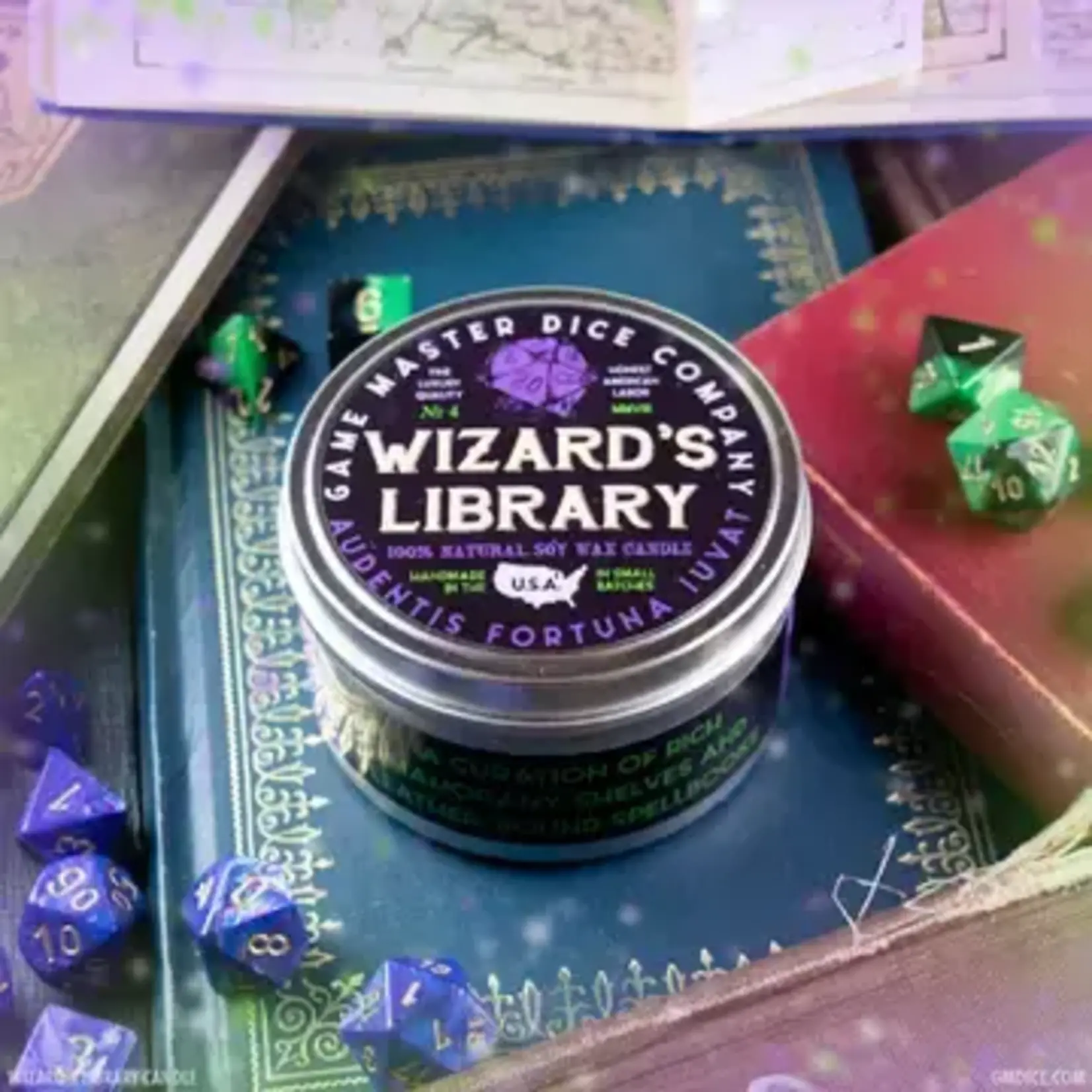 Gaming Candle 8oz - Wizard's Library