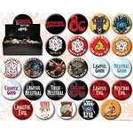 D&D Assorted Buttons
