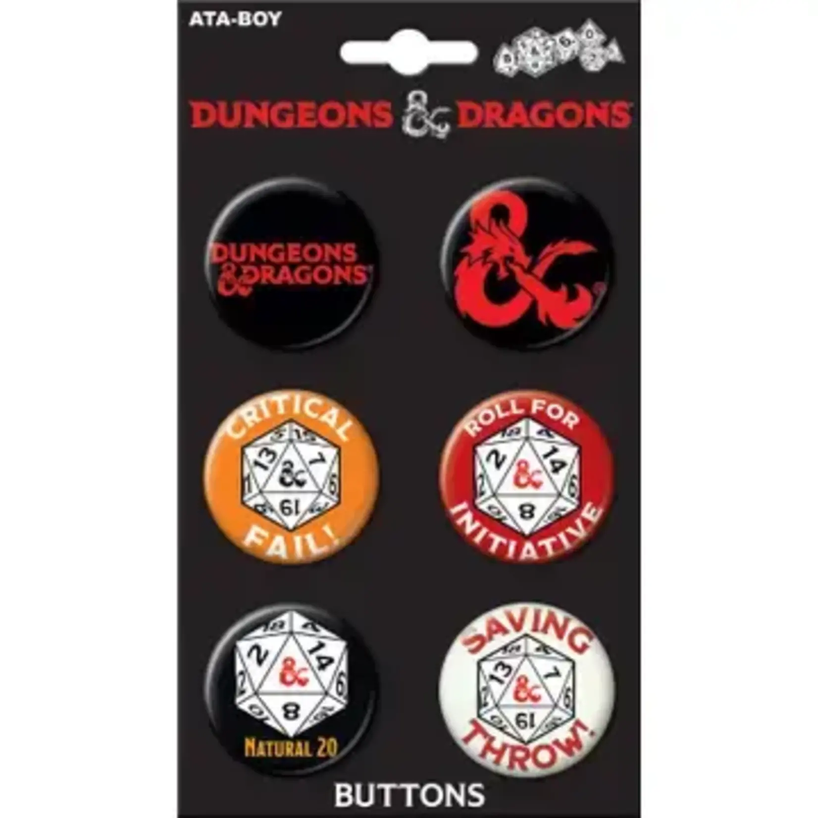 D&D 6 button set