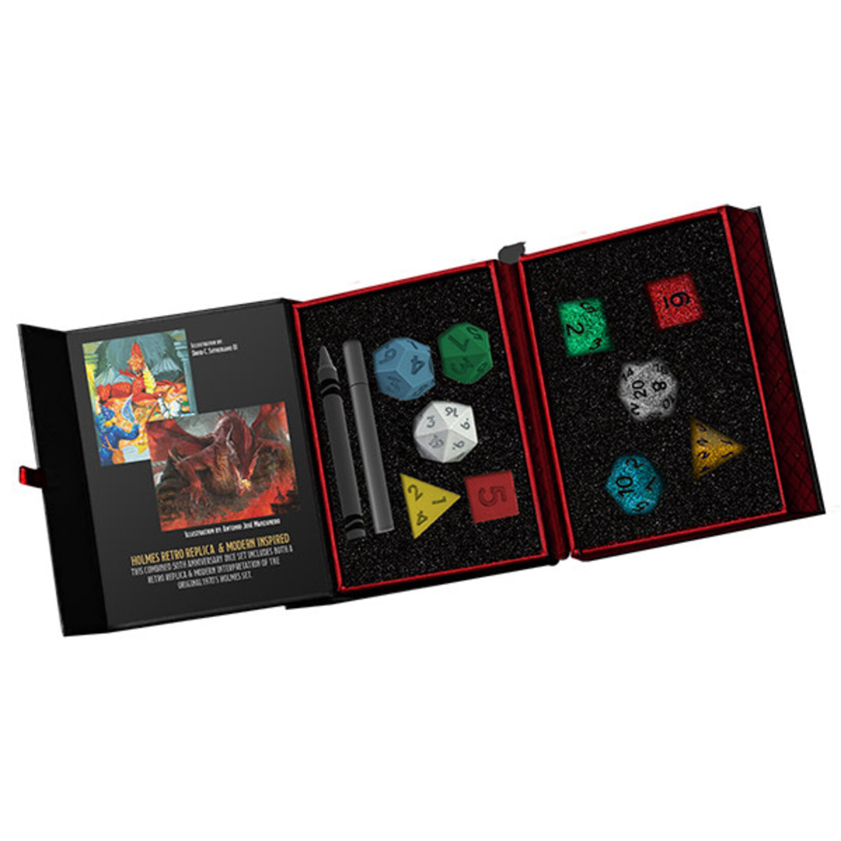 Metallic Dice Games D&D 50th Anniversary 10-Die Set