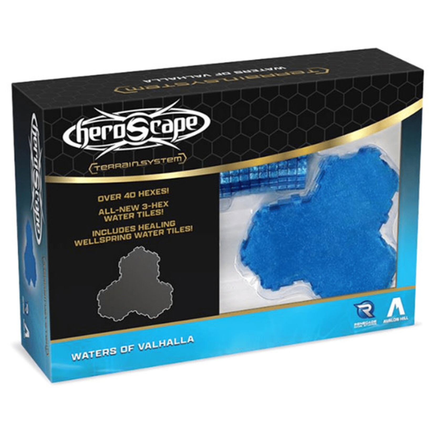 Renegade Game Studios Heroscape - Waters of Valhalla Terrain Expansion