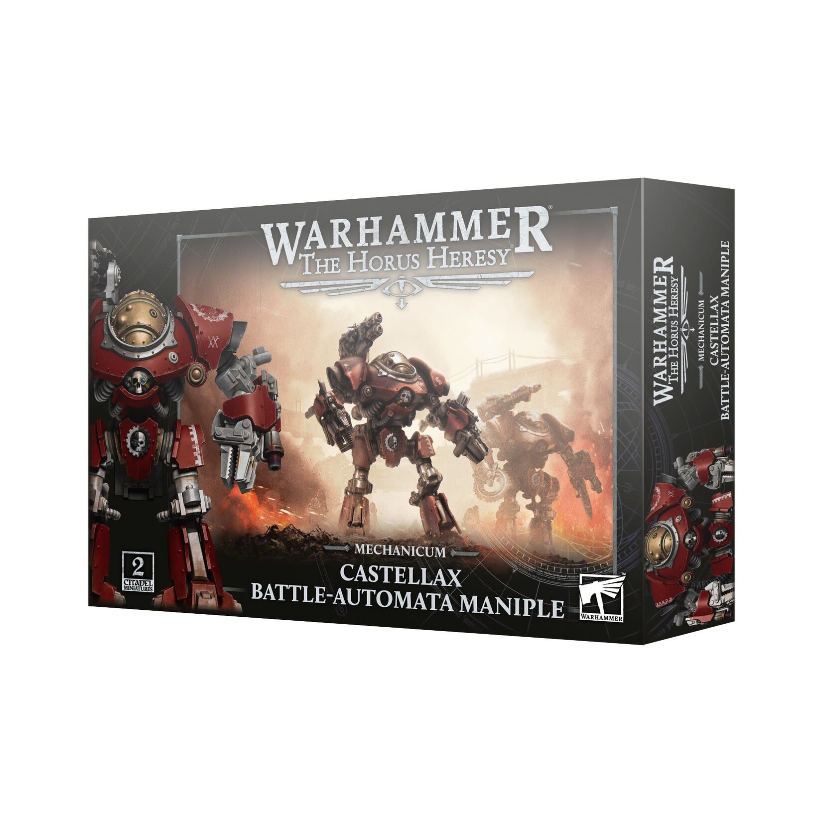 Games Workshop PRE-ORDER Releases 2024.09.14 - Horus Heresy - Castellax Battle Automata Maniple