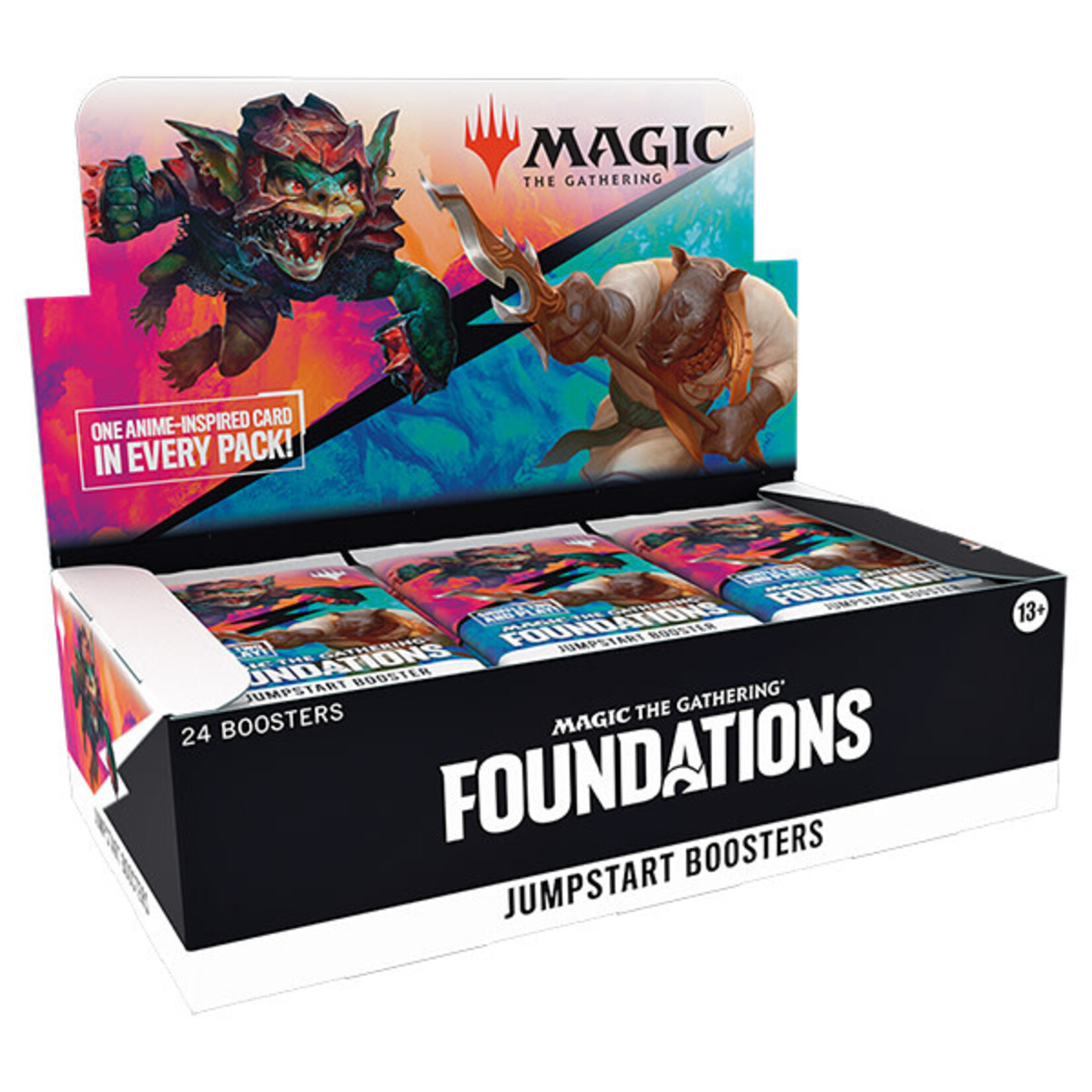 Wizards of the Coast Magic - Foundations Jumpstart Booster Display