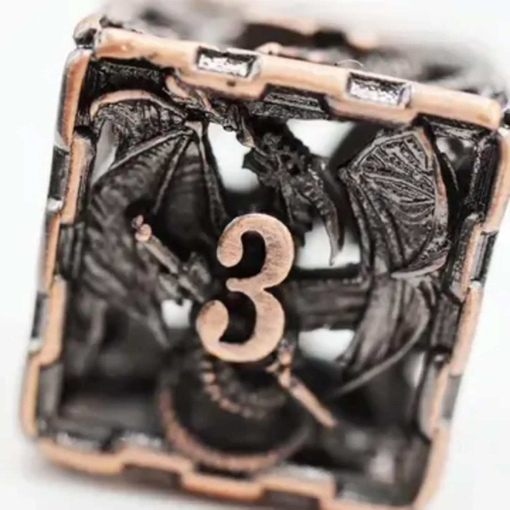 Chained Dragon : Copper -Hollow Metal