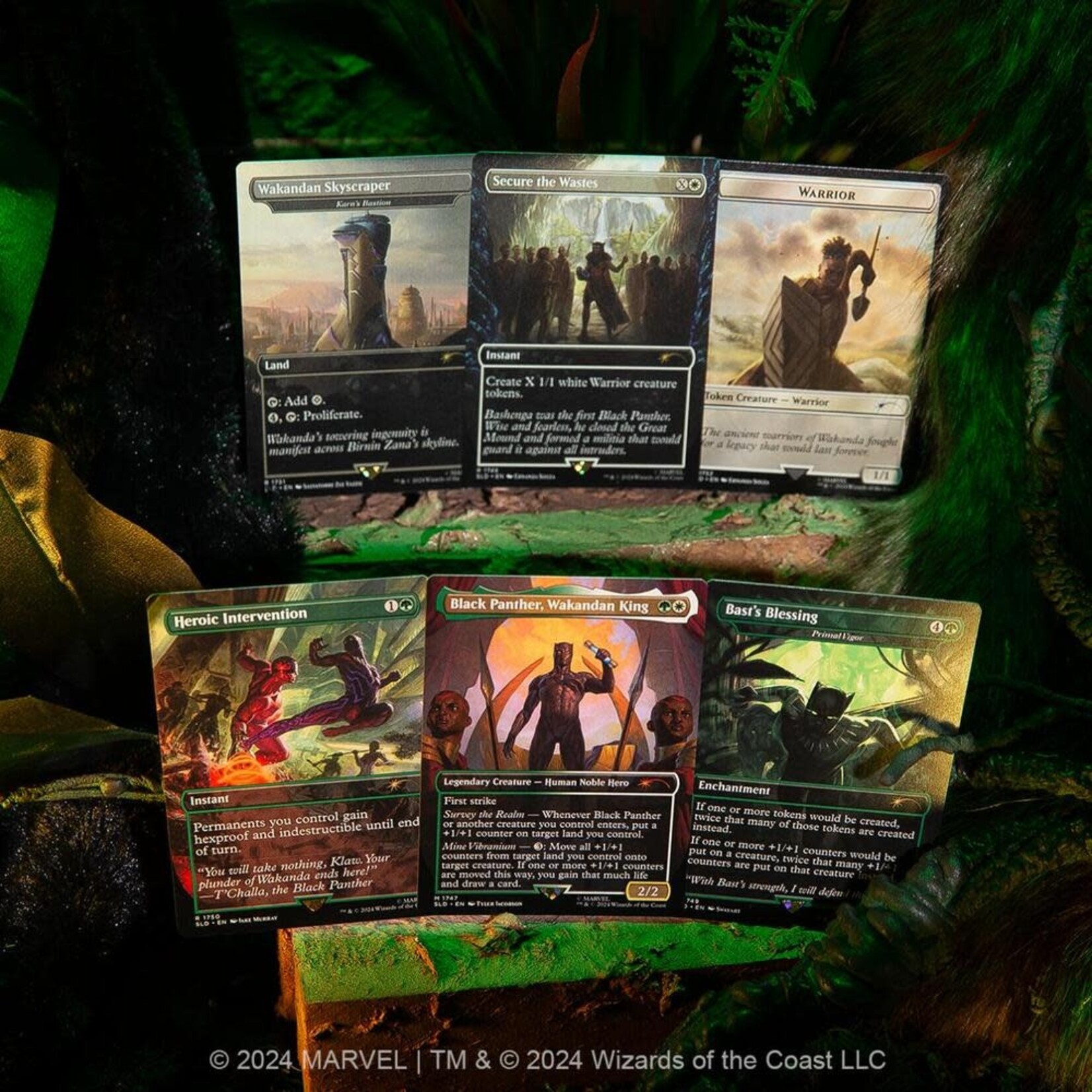 Wizards of the Coast Magic - Secret Lair Drop: Marvel's Black Panther - Non-Foil Edition