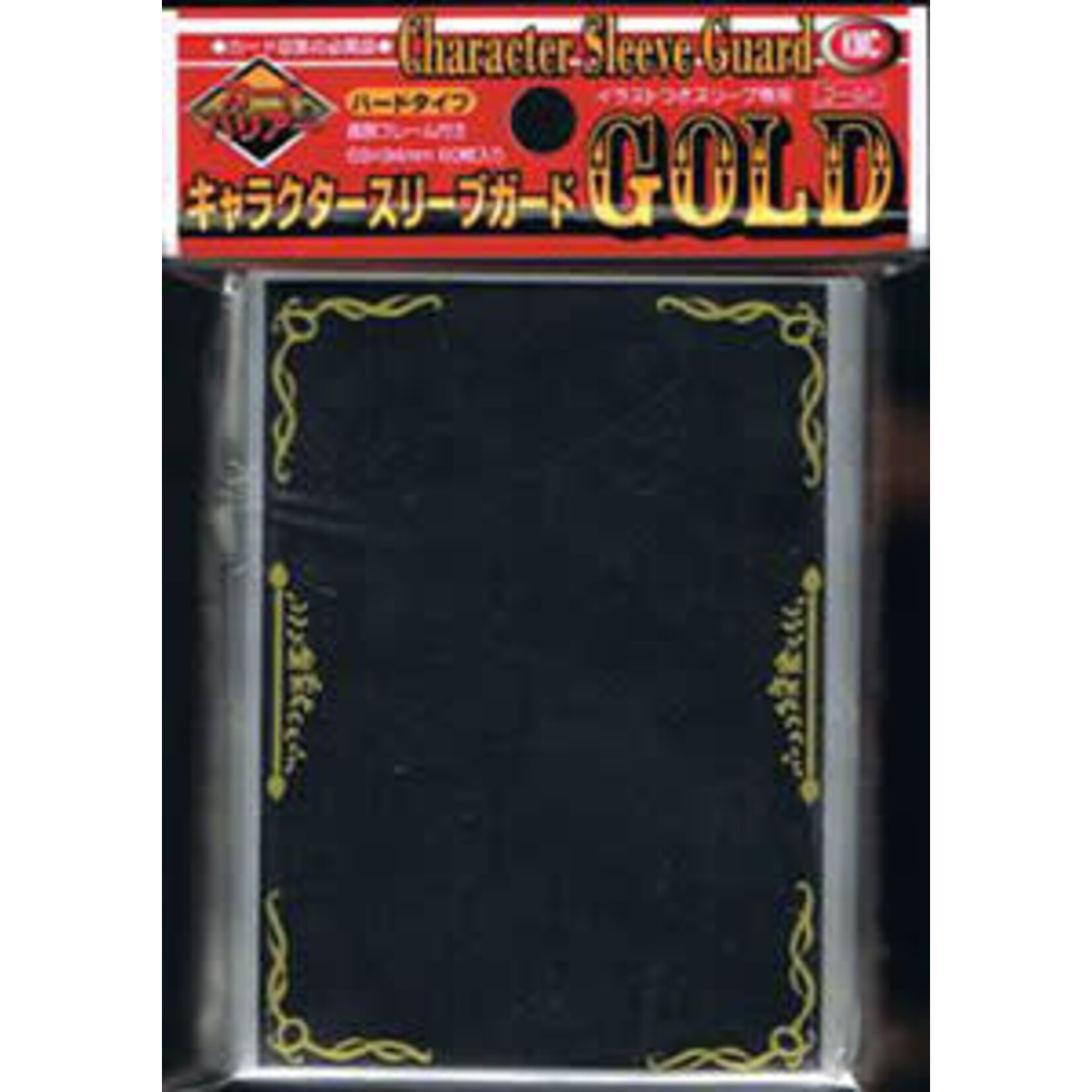 KMC KMC - Standard Sleeves - Character Guard Outer/Over Sleeve - Gold Border (60)