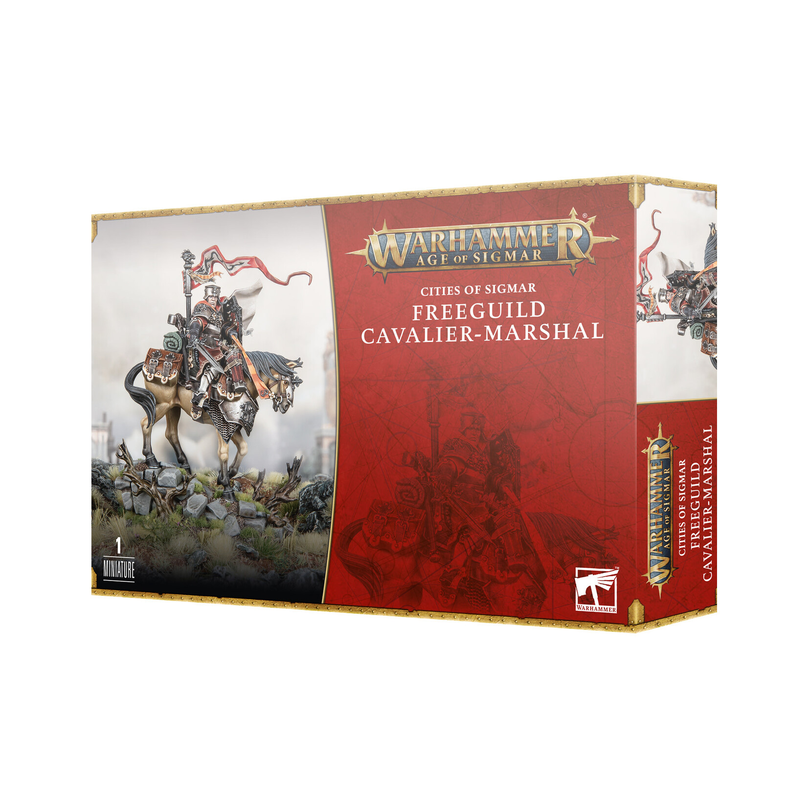 Games Workshop Cities of Sigmar: Freeguild Cavalier Marshal