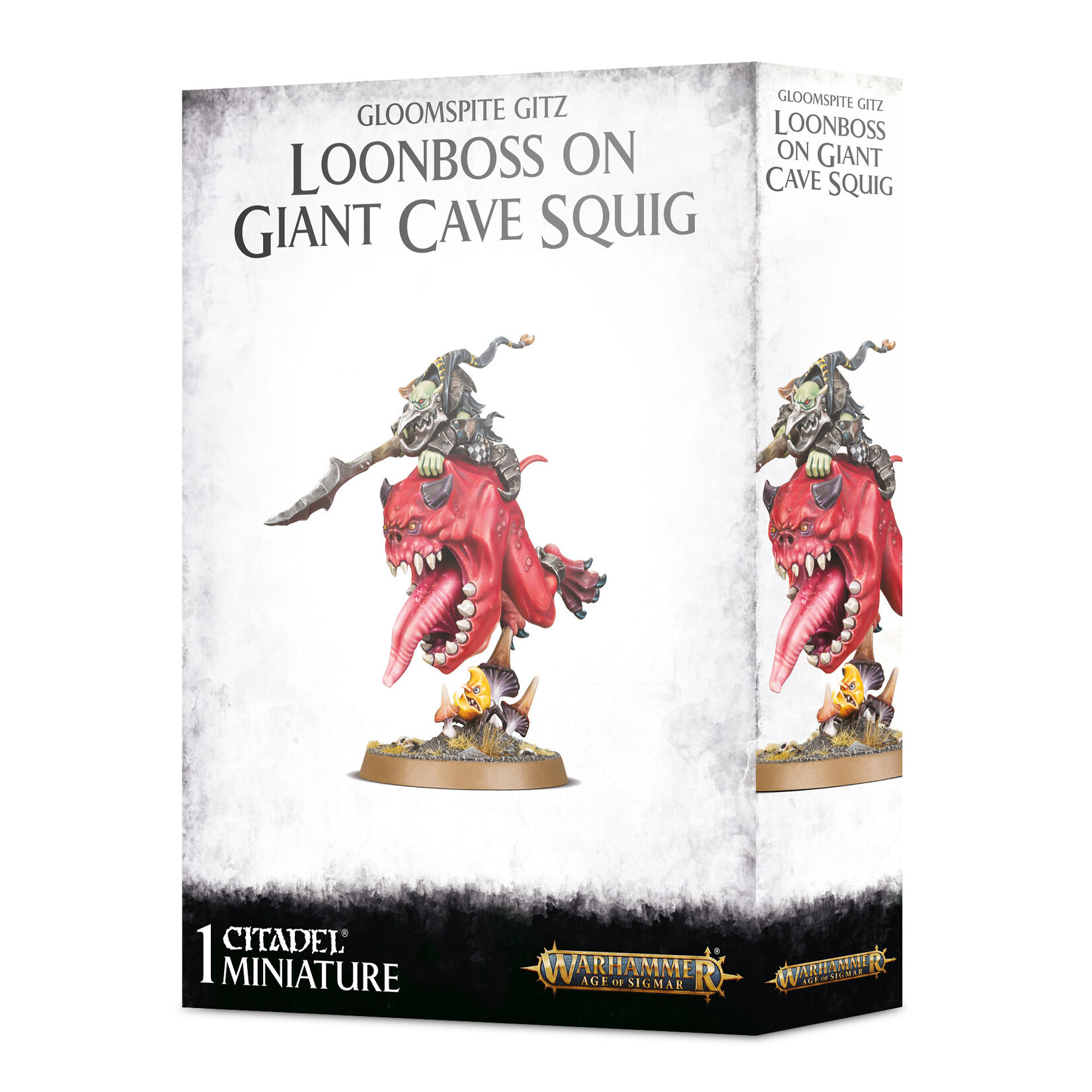 Games Workshop Gloomspite Gitz: Loonboss On Giant Cave Squig