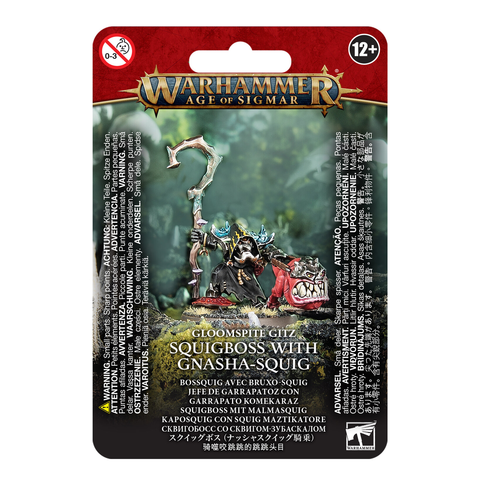 Games Workshop Gloomspite Gitz: Squigboss With Gnasha-Squig