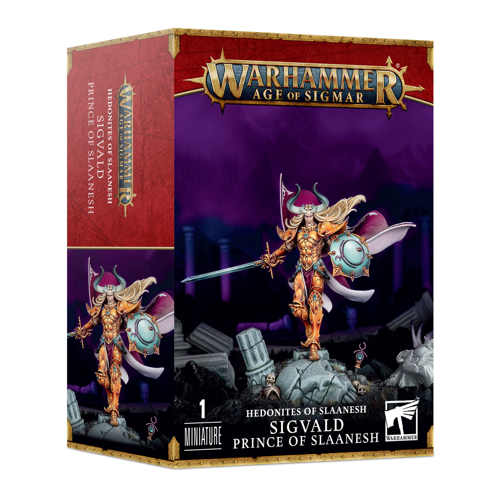 Games Workshop Hedonites of Slaanesh: Sigvald Prince of Slaanesh