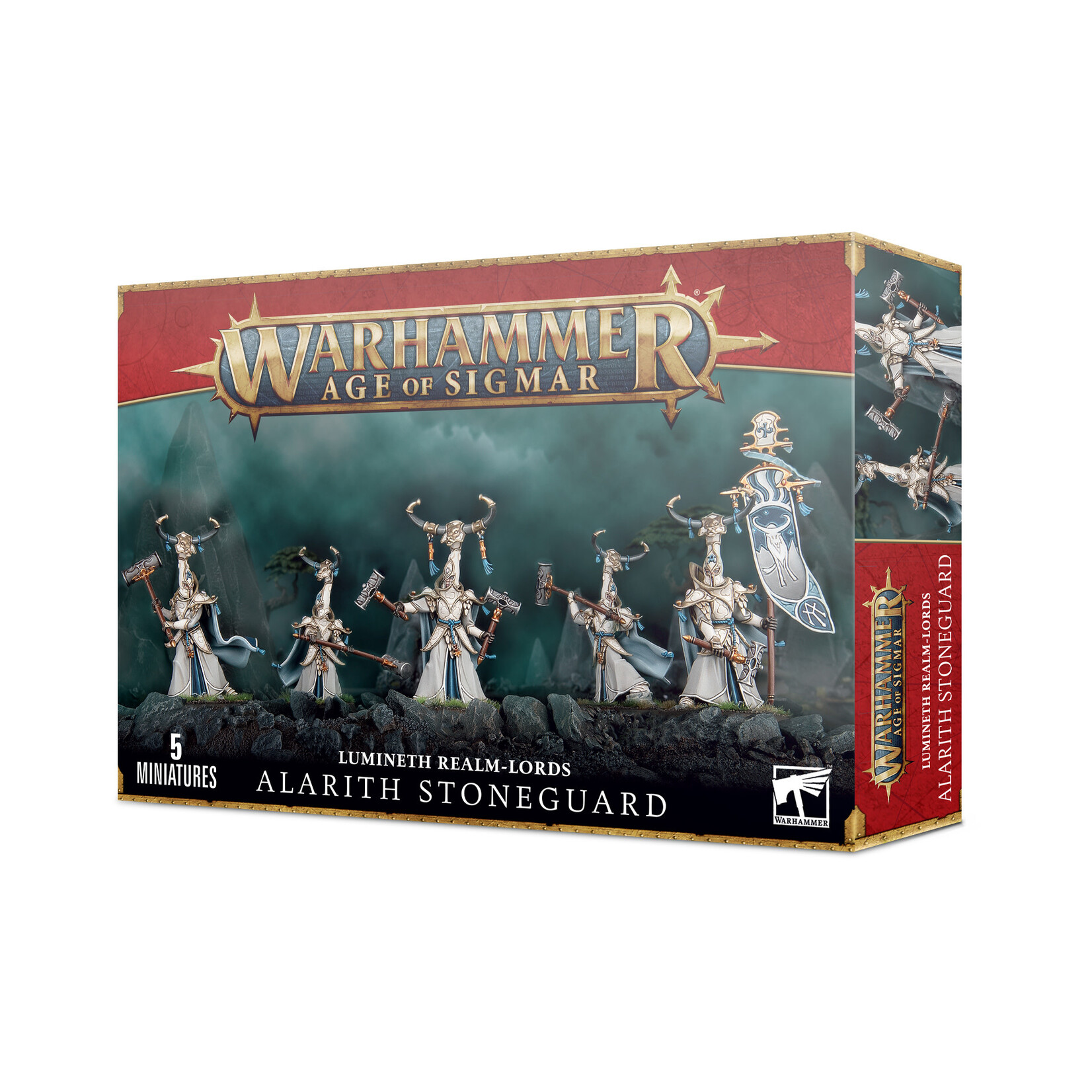 Games Workshop Lumineth Realm-Lords: Alarith Stoneguard
