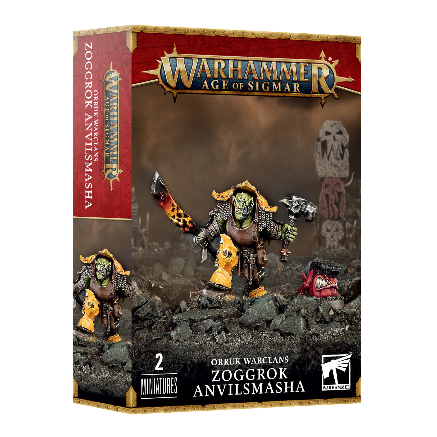 Games Workshop Orruk Warclans: Zoggrok Anvilsmasha