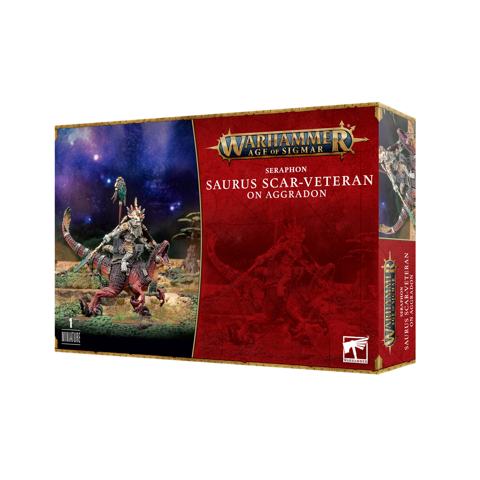 Games Workshop Seraphon: Saurus Scar-Veteran On Aggradon
