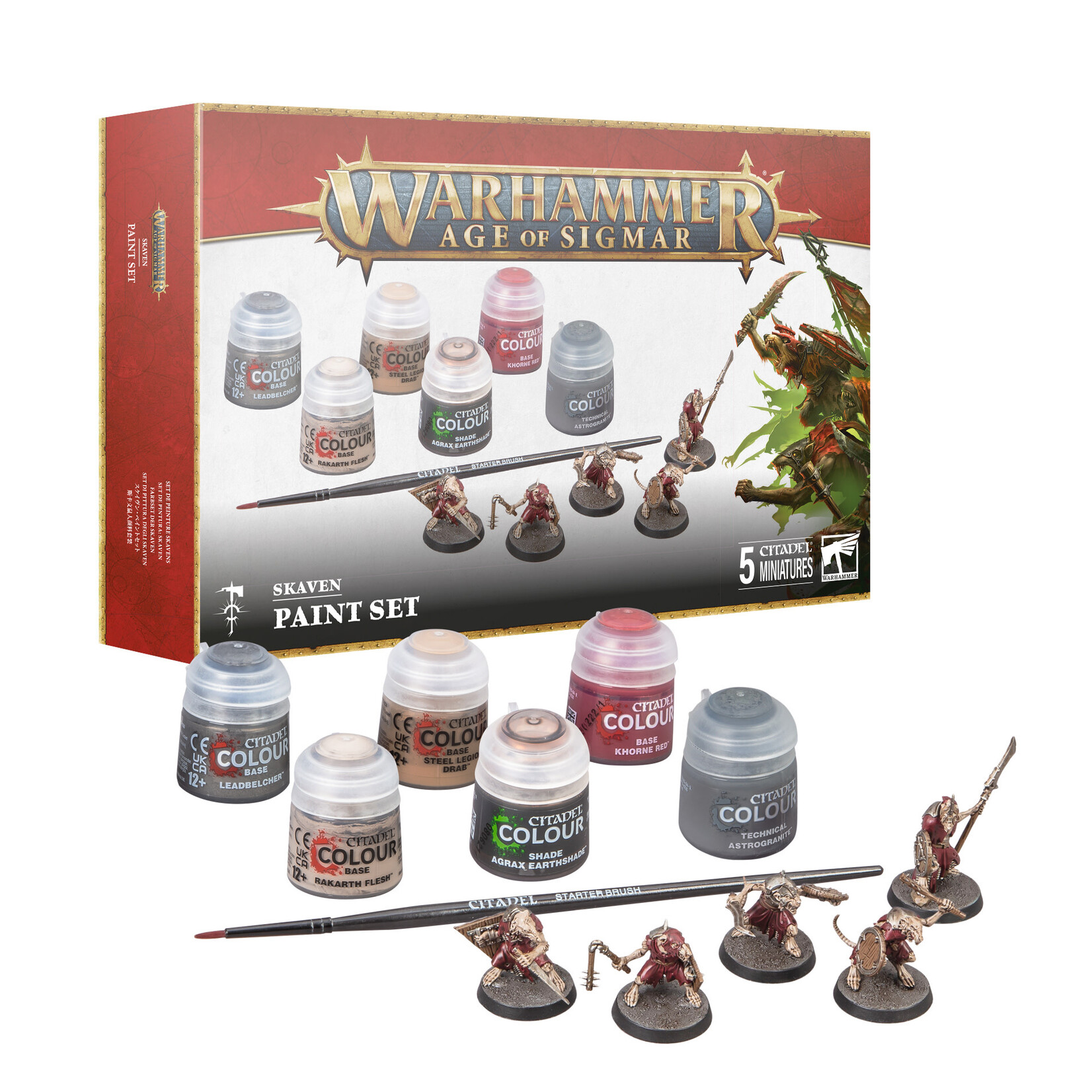 Games Workshop Skaven: Paint Set