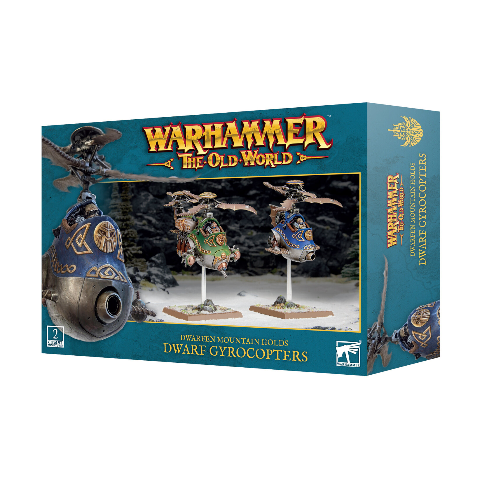 Games Workshop Old World: Dwarfen Mountain Holds Gyrocopters & Gyrobombers