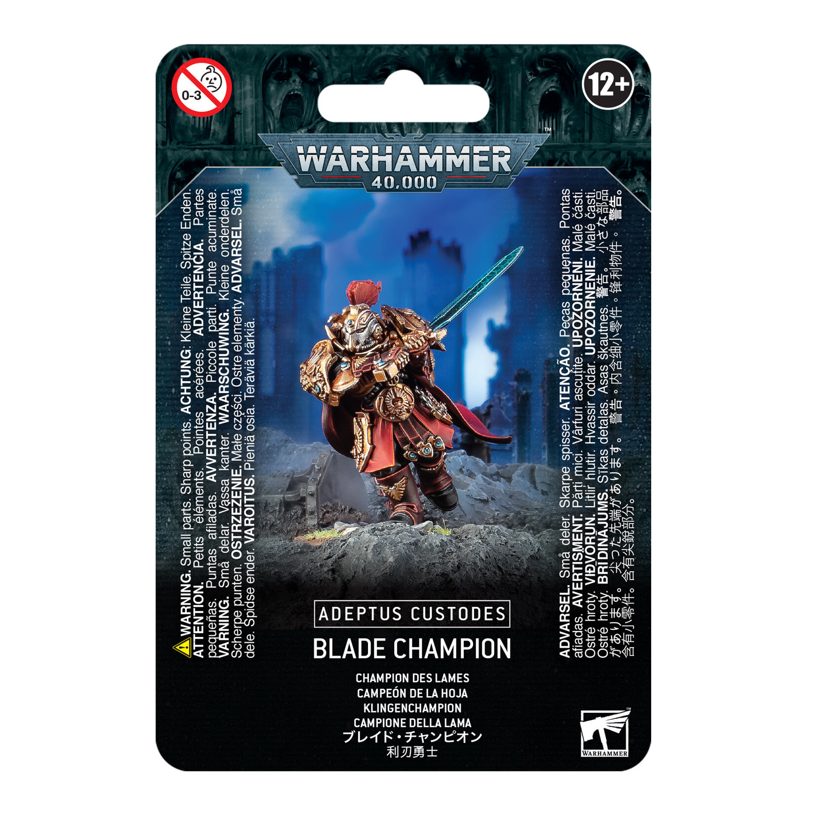 Games Workshop Adeptus Custodes: Blade Champion