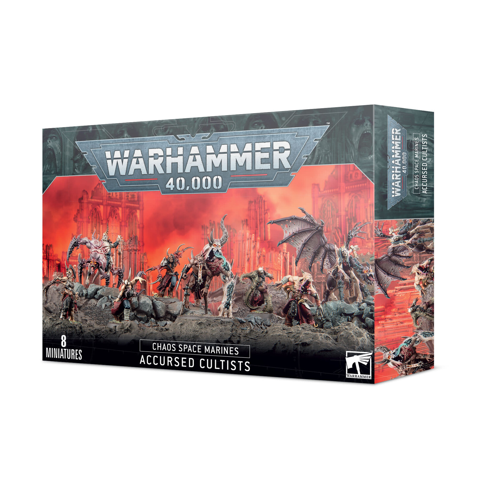 Games Workshop Chaos Space Marines: Accursed Cultists