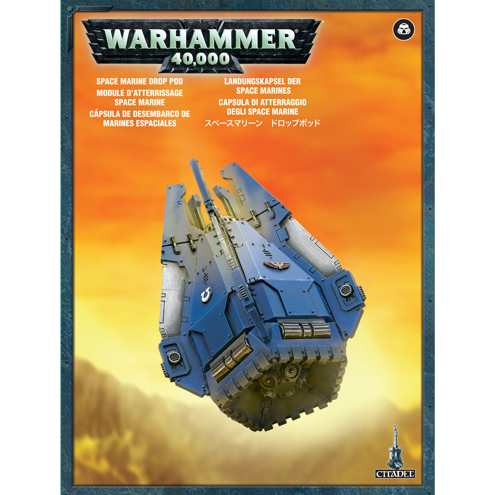 Games Workshop Space Marines: Horus Heresy Drop Pod