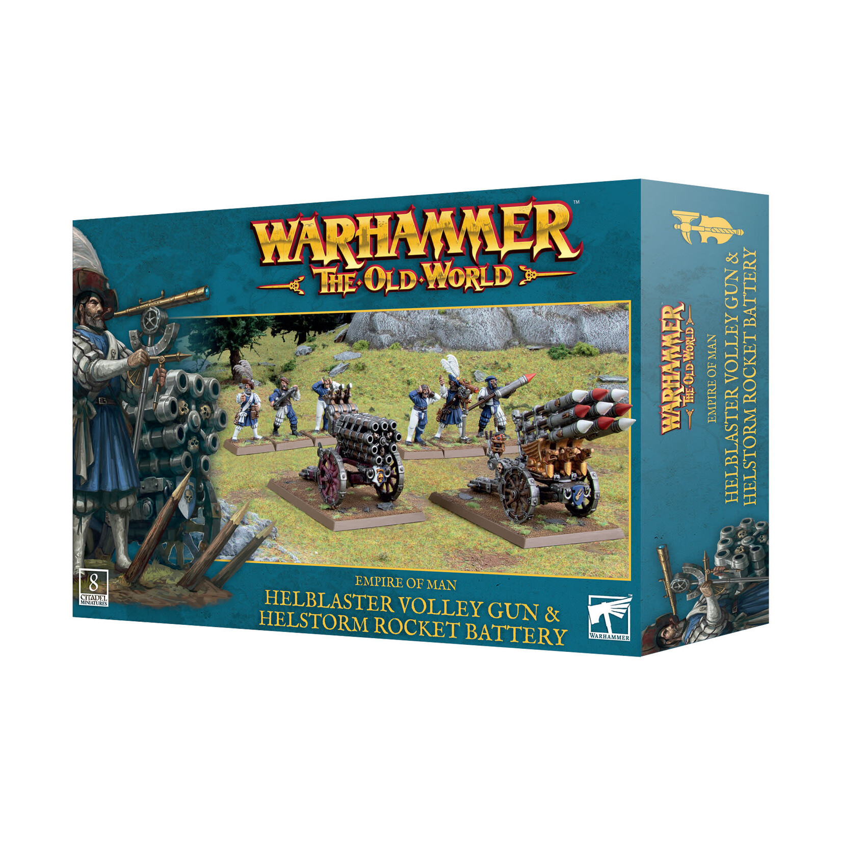 Games Workshop Old World: Empire of Man Helblaster Volleygun/Helstorm Battery