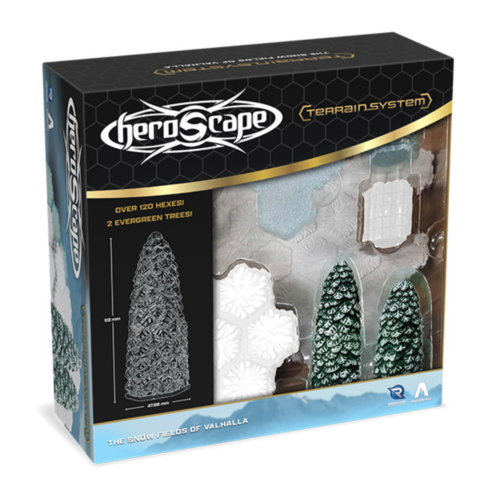Renegade Game Studios Heroscape: Terrain Expansion - The Snow Fields of Valhalla