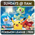 Pokémon Events 08/02 Sundays @ 11 AM - Pokémon League