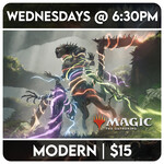 Magic: the Gathering Events 06/18 Wednesday @ 6:30 PM - Magic: the Gathering [Modern]