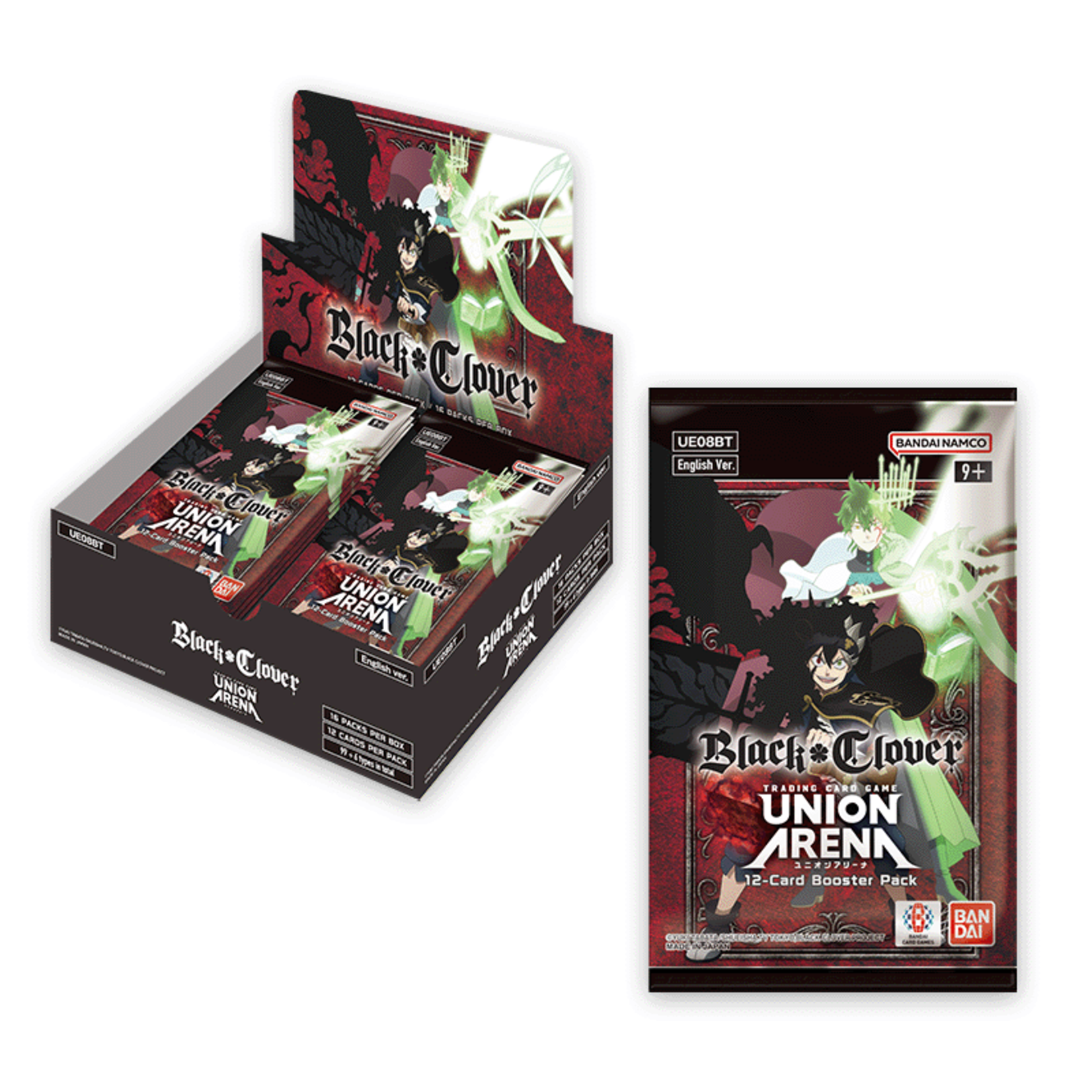 Bandai Union Arena - Black Clover (UE08BT) Booster Box