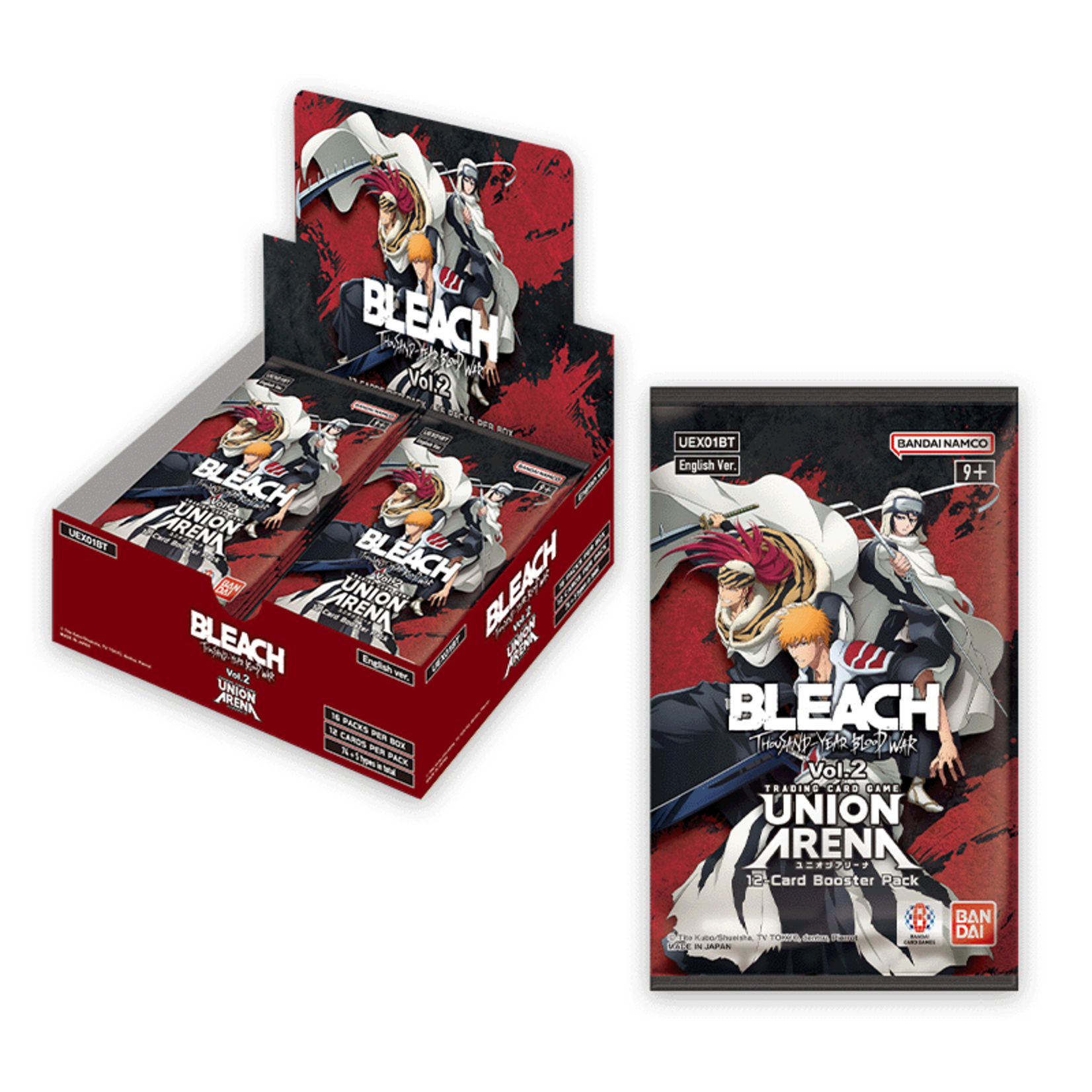 Bandai Union Arena - Bleach: Thousand Year Blood War Vol 2 Booster Box