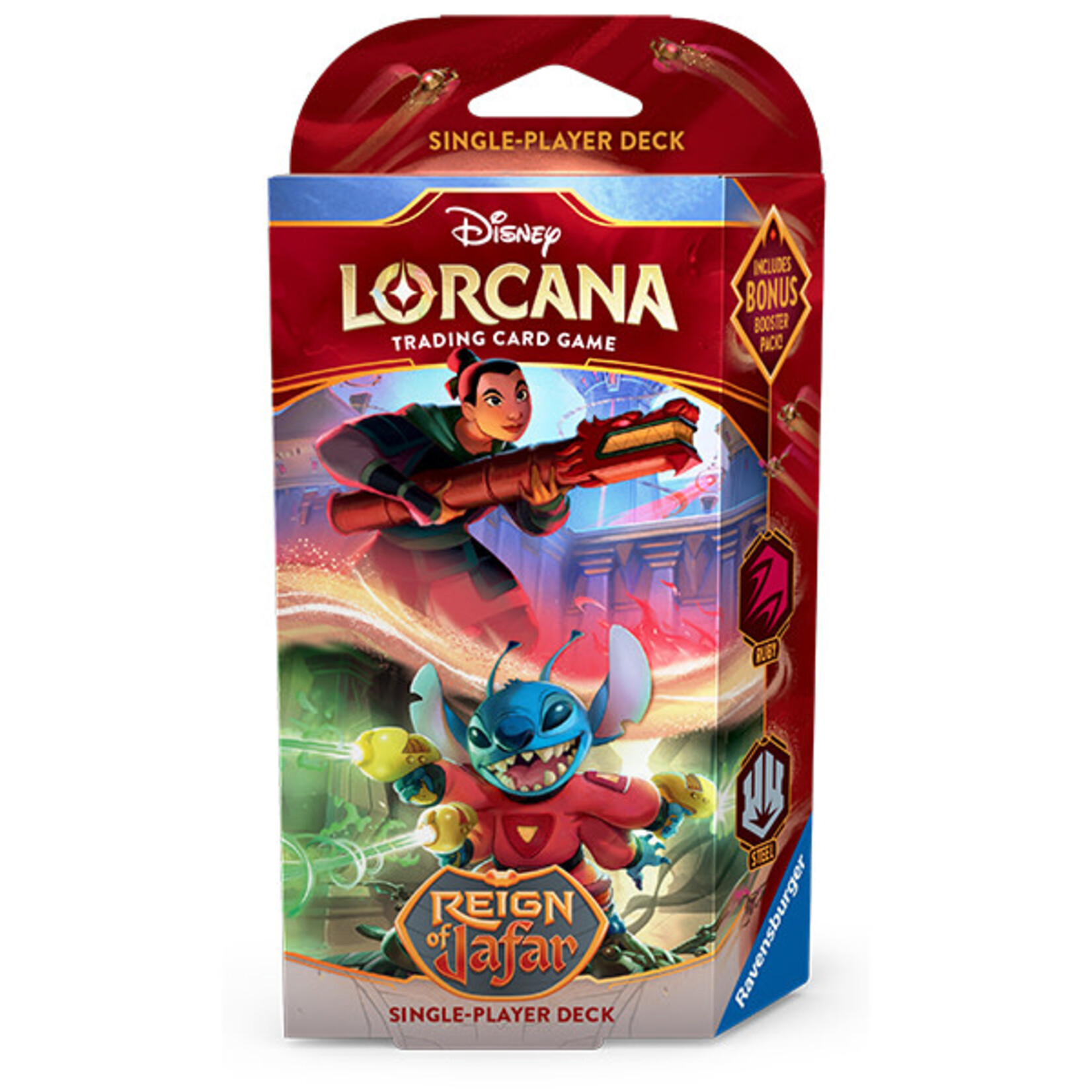 Ravensburger Disney Lorcana - Reign of Jafar - Single-Player Deck Ruby / Steel