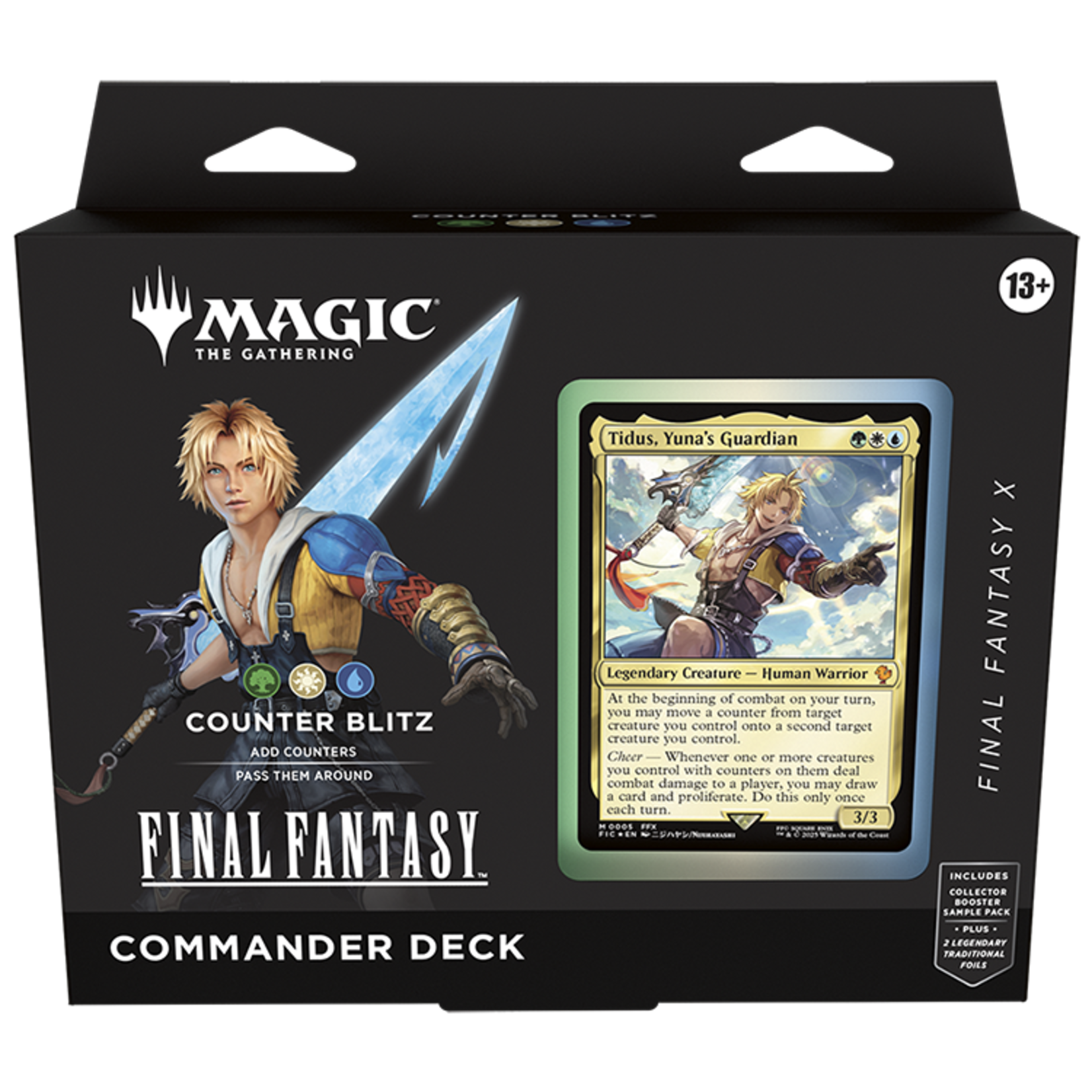 Wizards of the Coast Magic - Universes Beyond - Final Fantasy Commander Deck "Counter Blitz" (FFX)