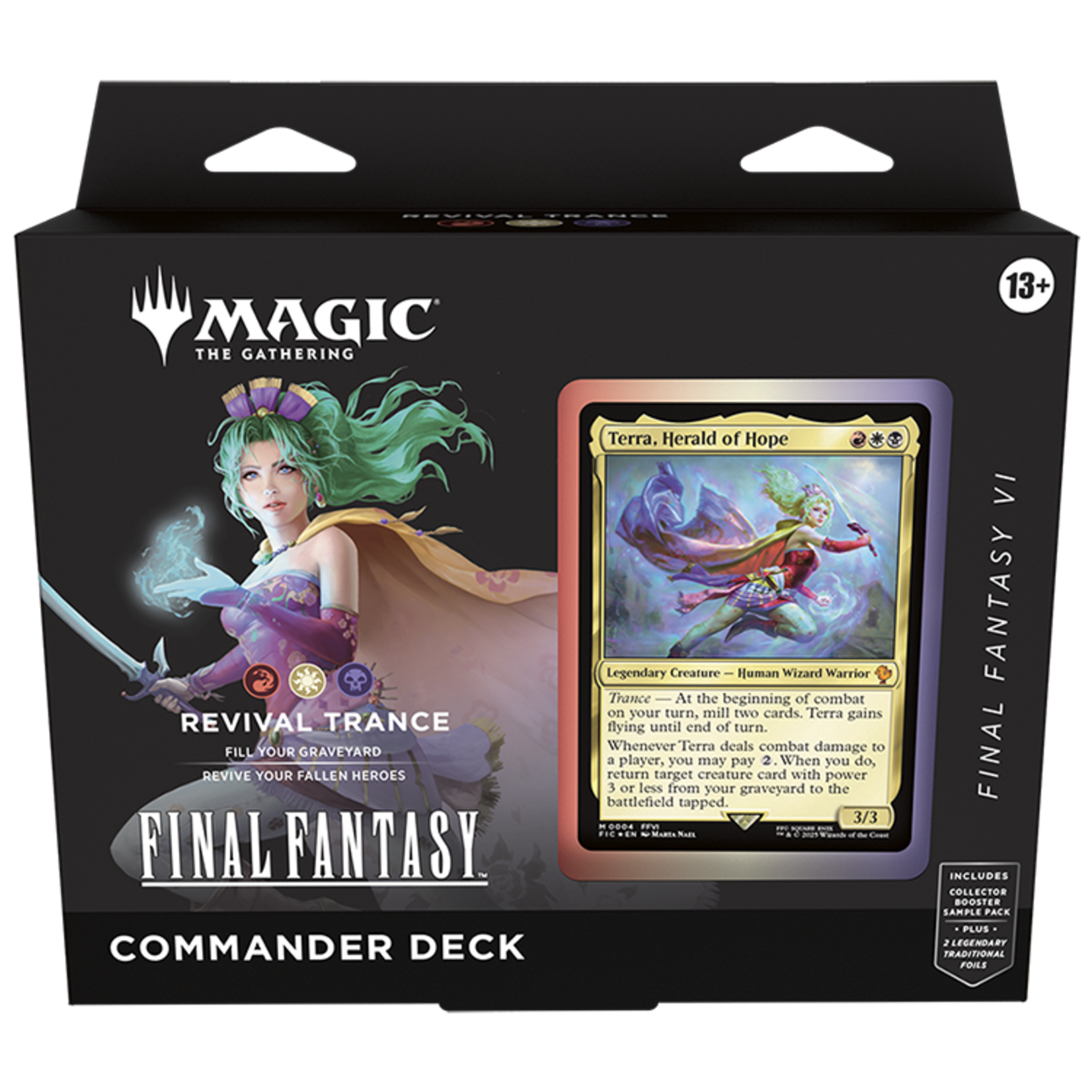 Wizards of the Coast Magic - Universes Beyond - Final Fantasy Commander Deck "Revival Trance" (FFVI)