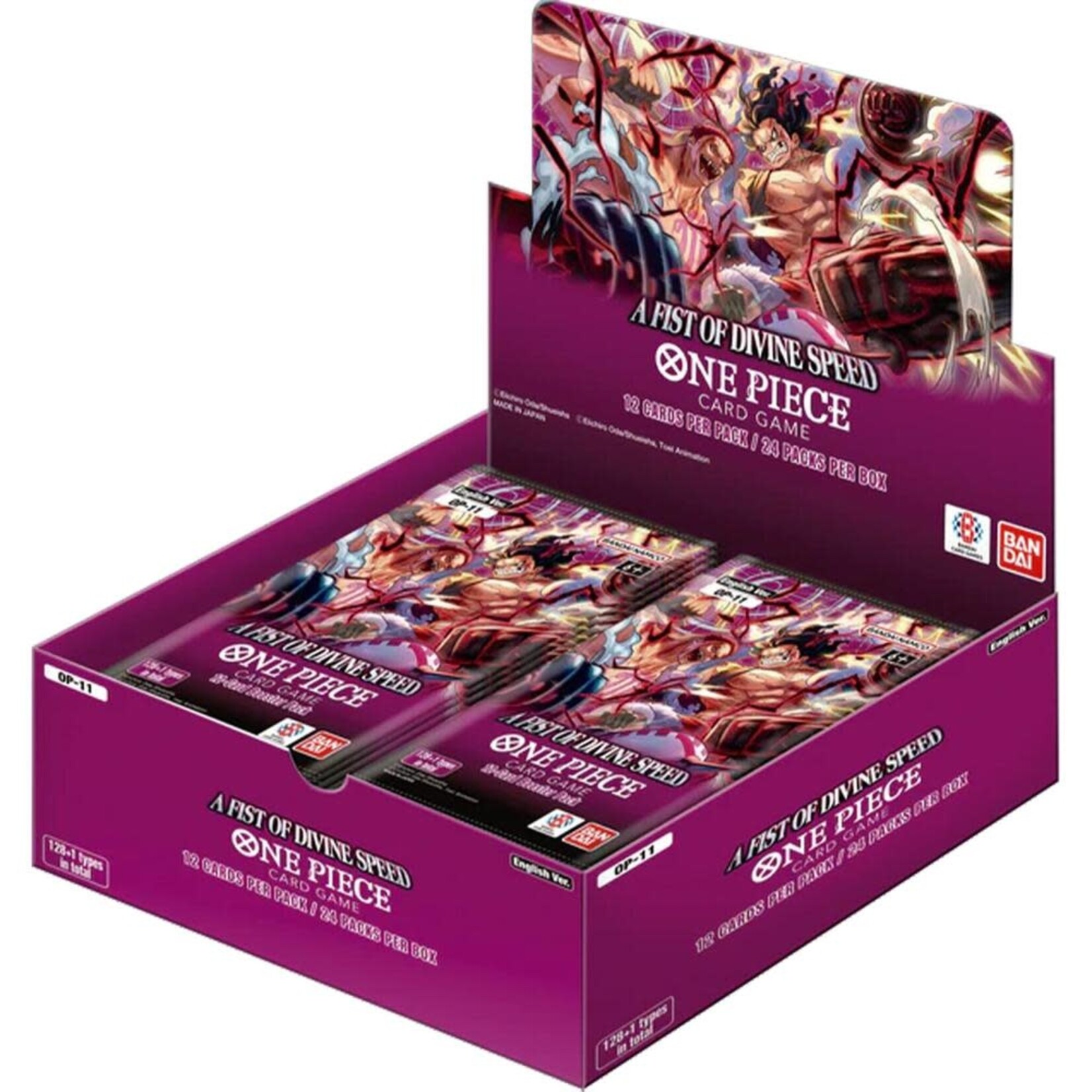 Bandai One Piece - A Fist of Divine Speed [OP11] Booster Box
