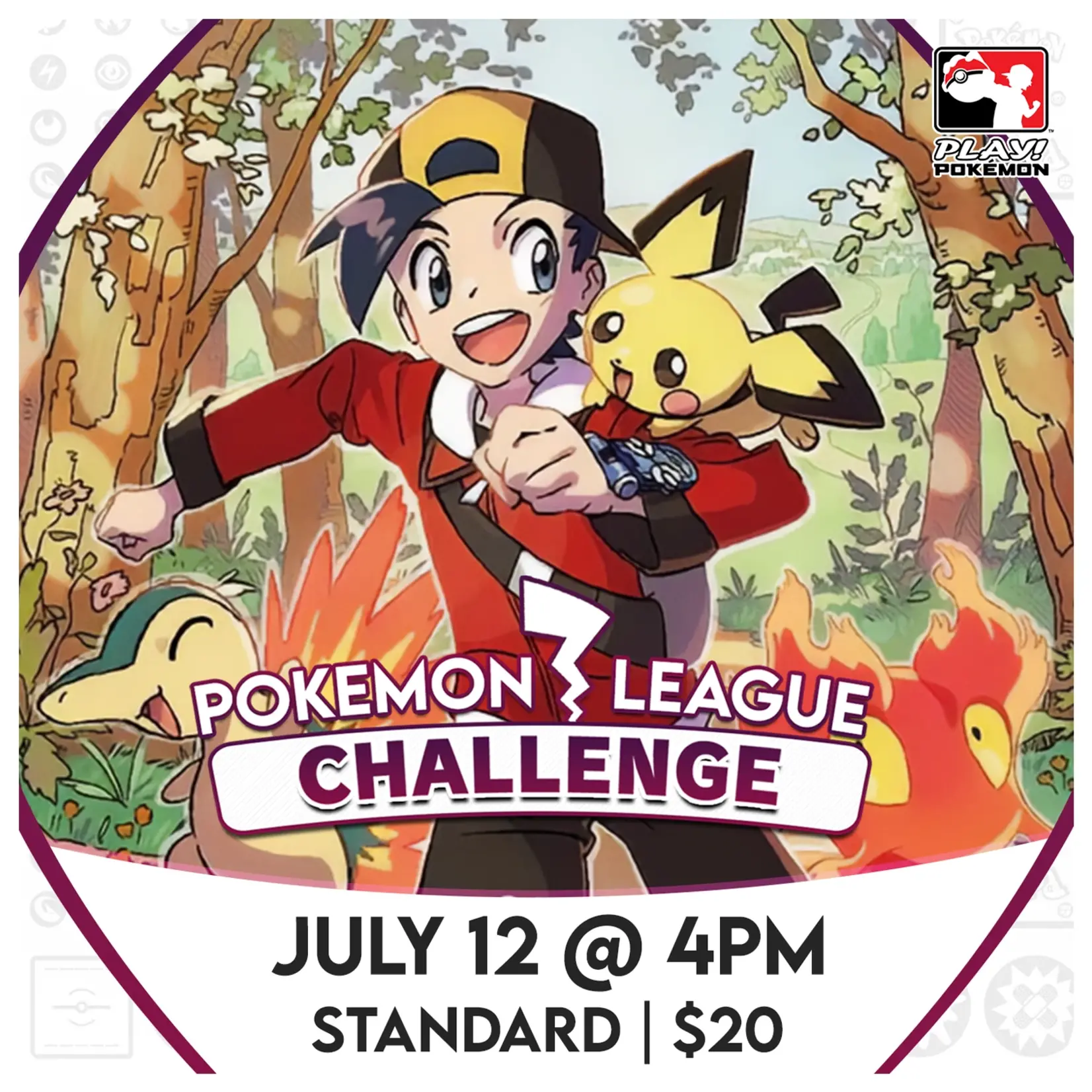 Pokémon 07/12 Saturday @ 4 PM - Pokémon League