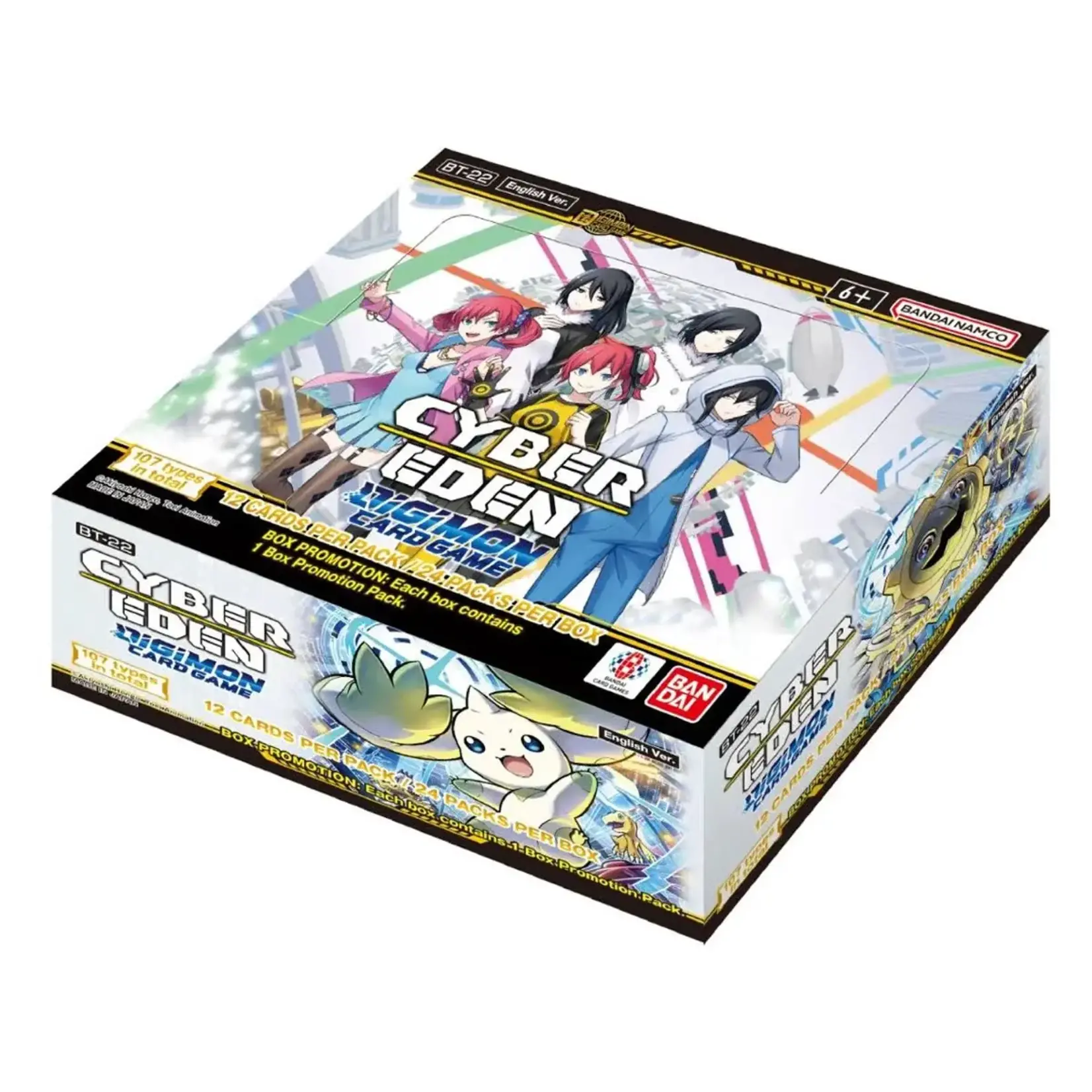 Bandai Digimon - Cyber Eden [BT22] Booster Box