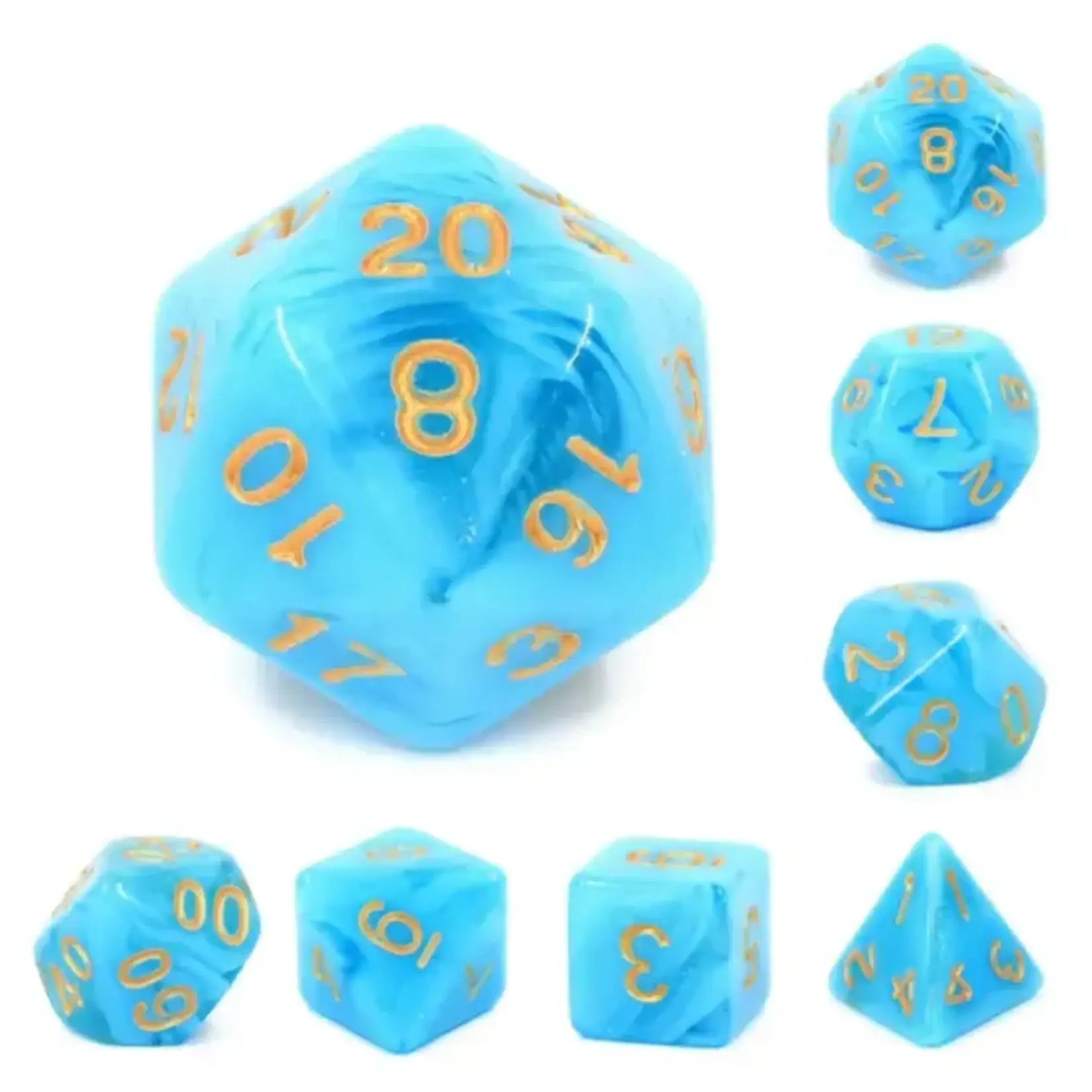 Foam Brain Games Dice : Atlantis Rpg Dice Set Dice Set Foam Brain Games