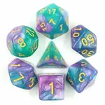 Foam Brain Games Dice : Byzantium Rpg Dice Set  Foam Brain Games