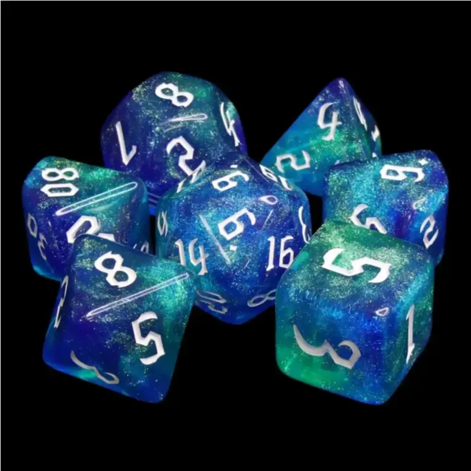 Foam Brain Games Dice : Meteor Storms Rpg Dice Set Foam Brain Games
