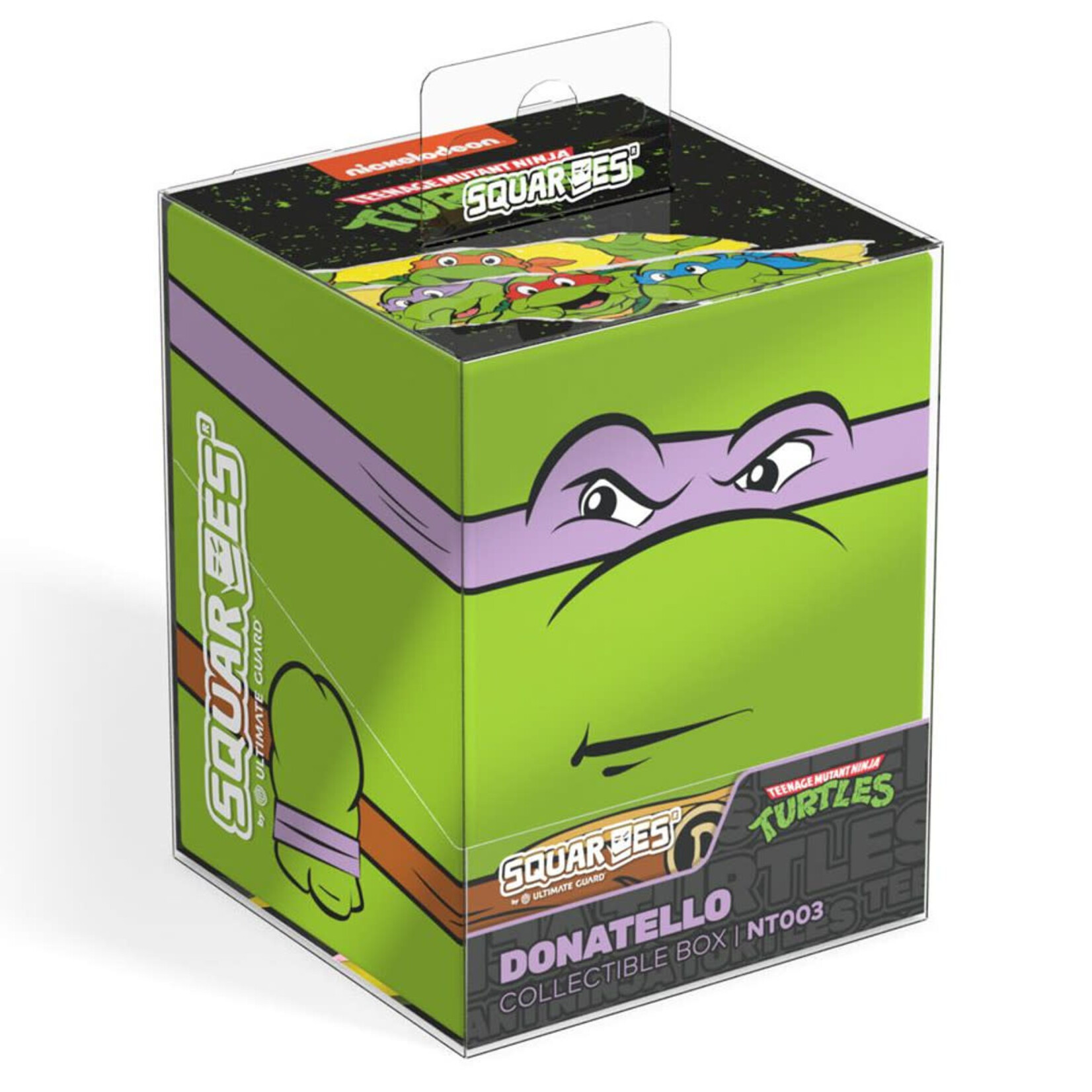 Ultimate Guard Squaroes Deckbox 100+ TMNT Donatello