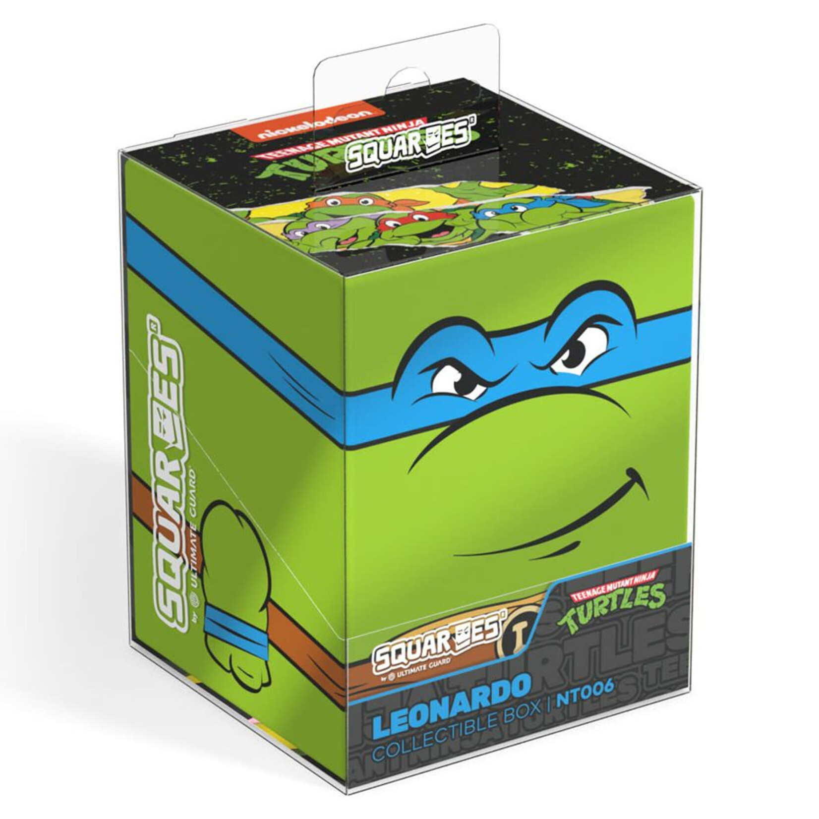 Ultimate Guard Squaroes Deckbox 100+ TMNT Leonardo