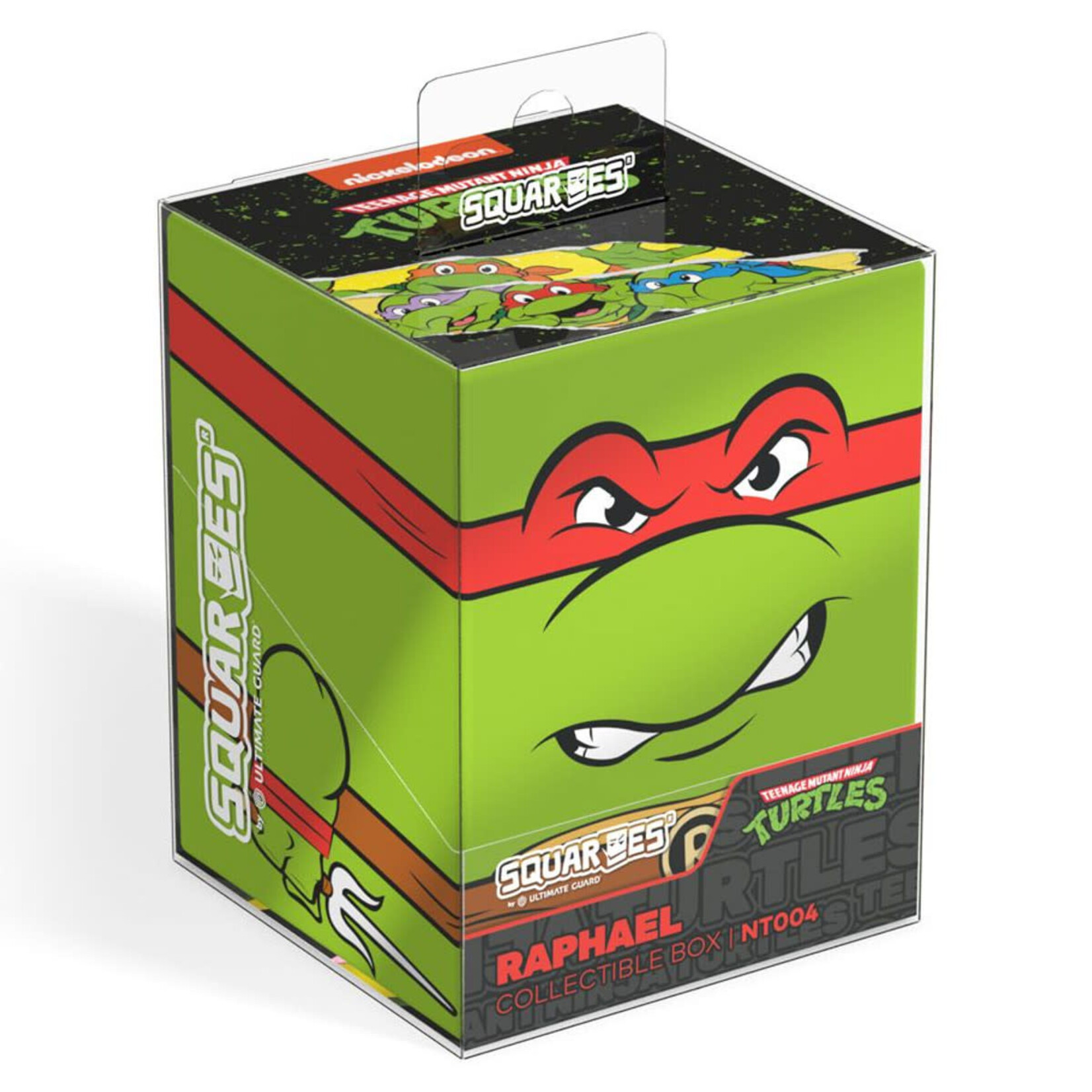 Ultimate Guard Squaroes Deckbox 100+ TMNT Raphael