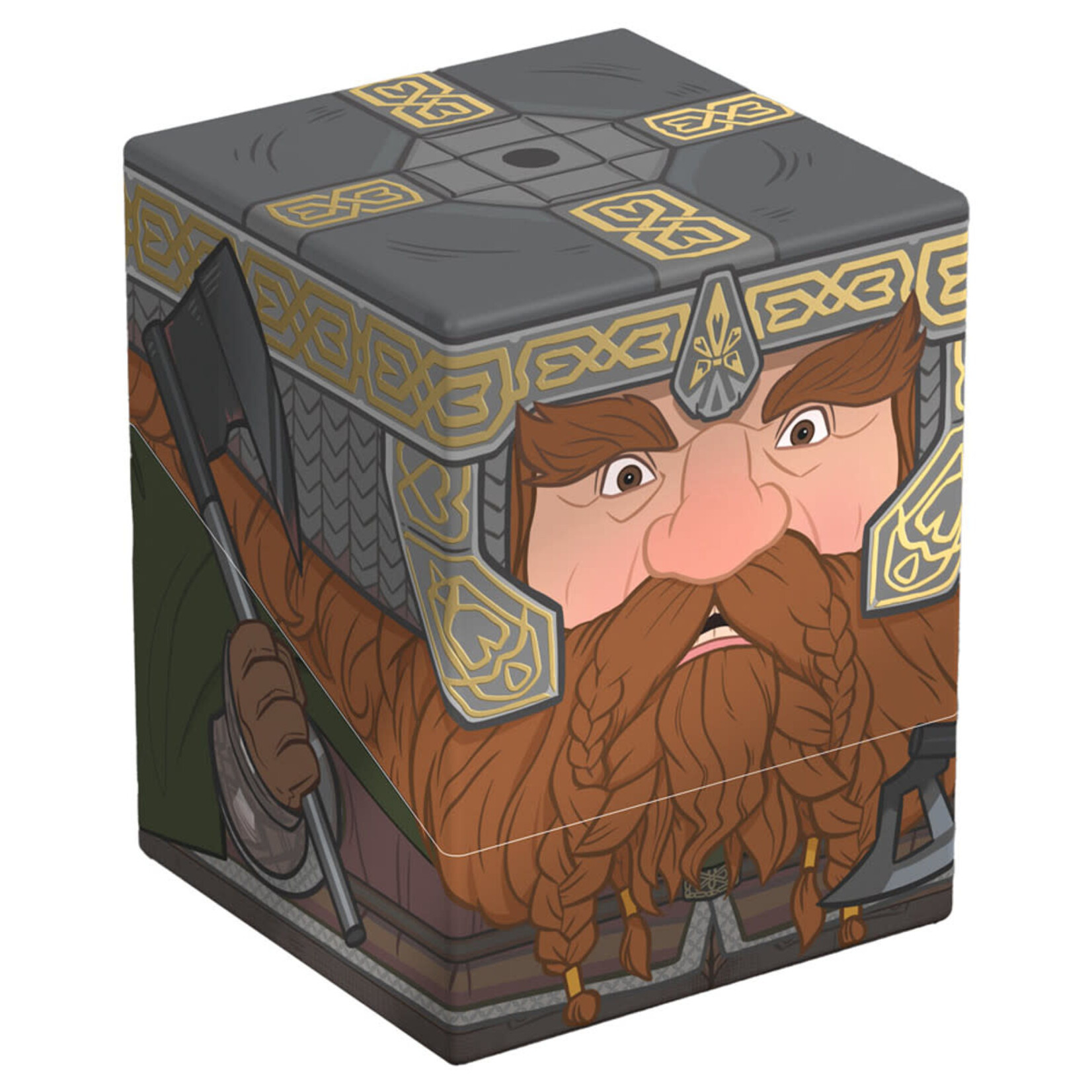 Ultimate Guard Squaroes Deckbox 100+ The Lord of the Rings - Gimli