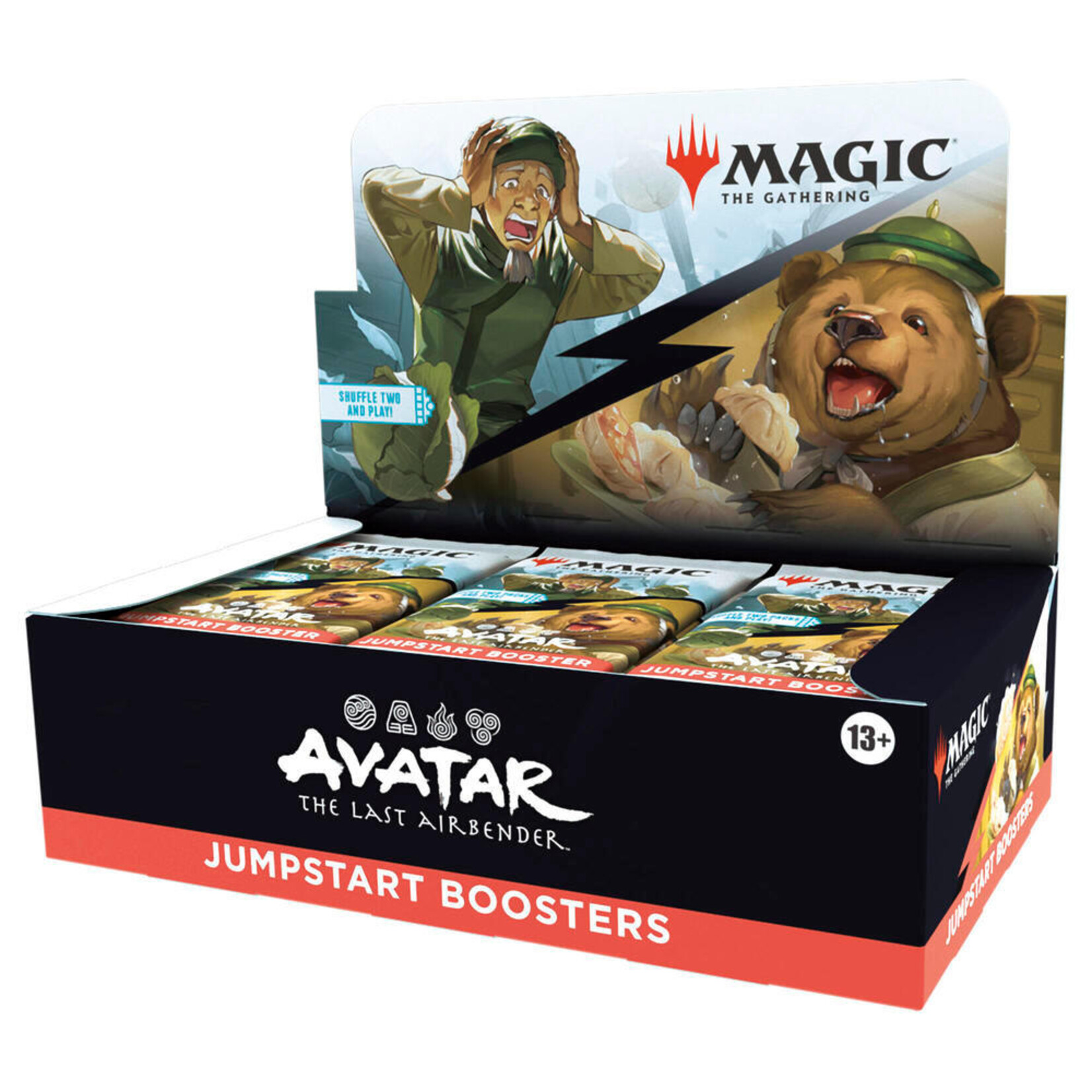 Wizards of the Coast Magic: The Gathering: Universes Beyond- Avatar the Last Airbender Jumpstart Booster Box