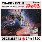 Magic: the Gathering Events 12/13 Saturday @ 3 PM - Magic Charity Legacy Challenge - Toys for Tots 2025