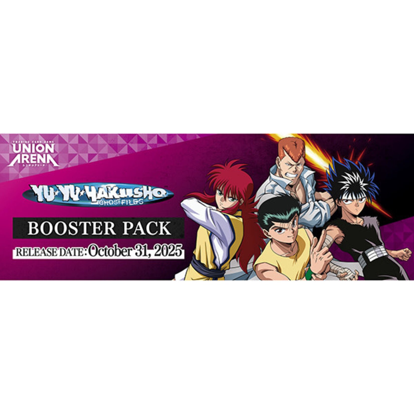 Bandai Union Arena - Yu Yu Hakusho: Ghost Files (UE13BT) Booster Box (Releases on 25.10.31)