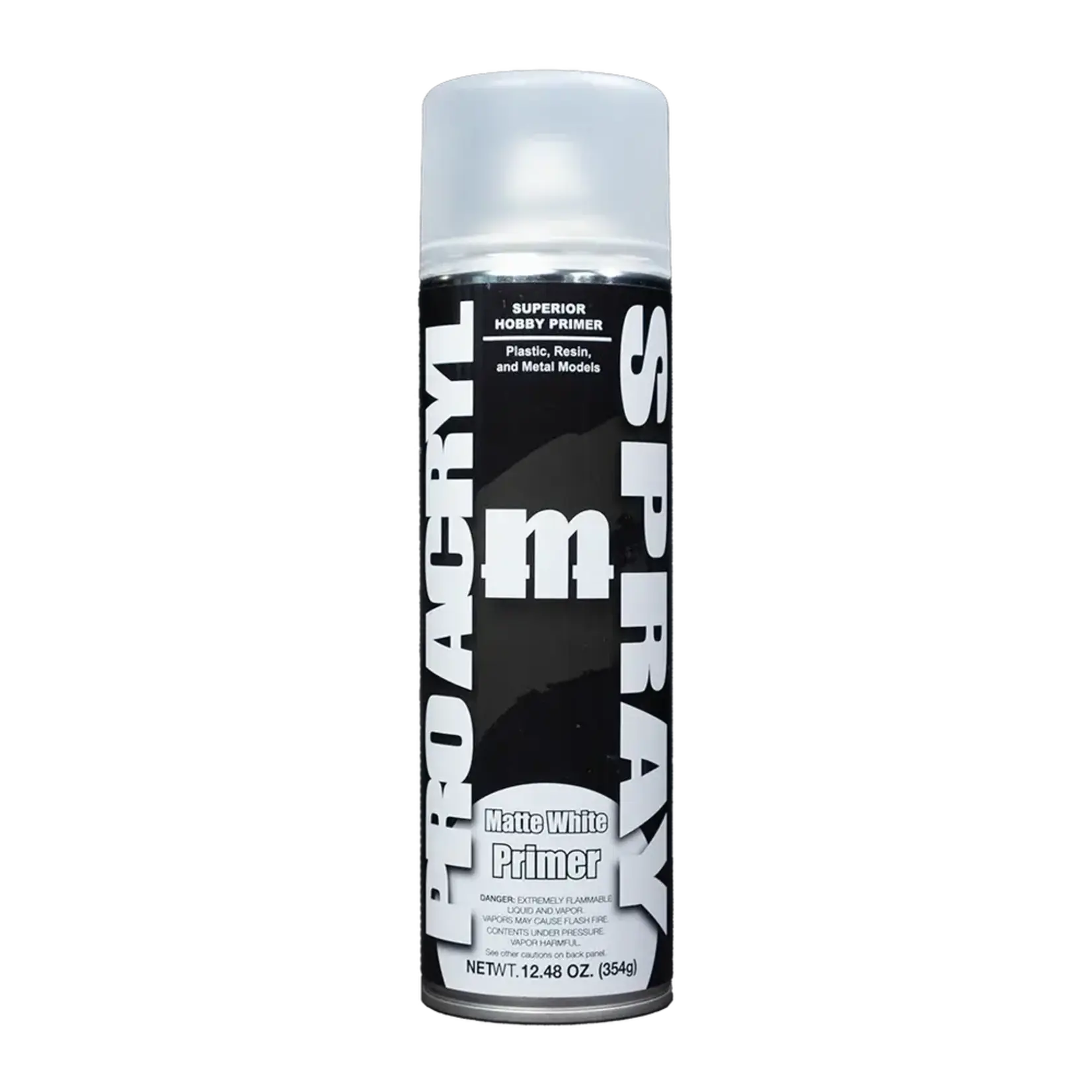 PRO Acryl Spray - Matte White Primer : Monument Hobbies (Spray)